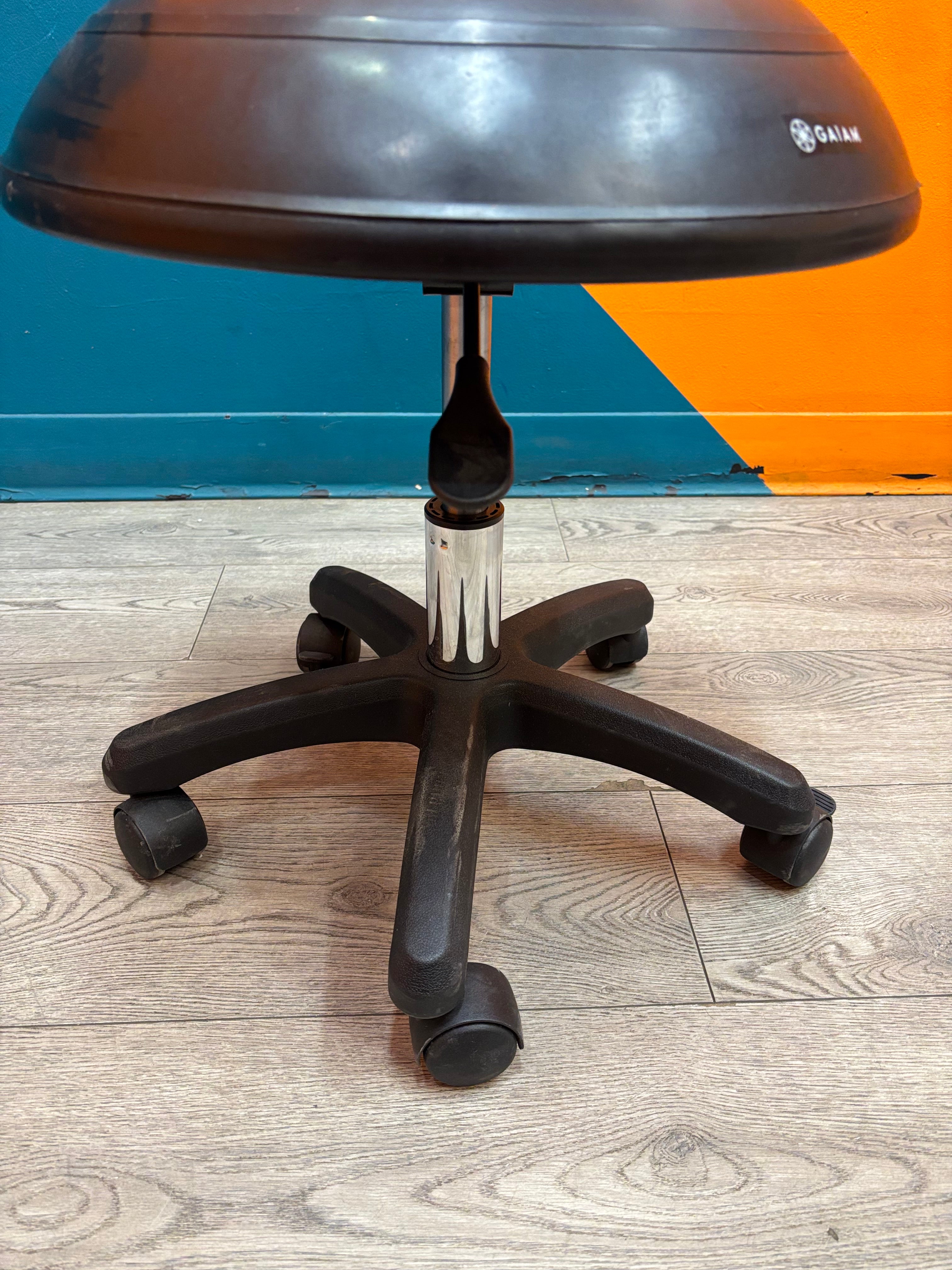 Gaiam Balance Ball Rolling Stool