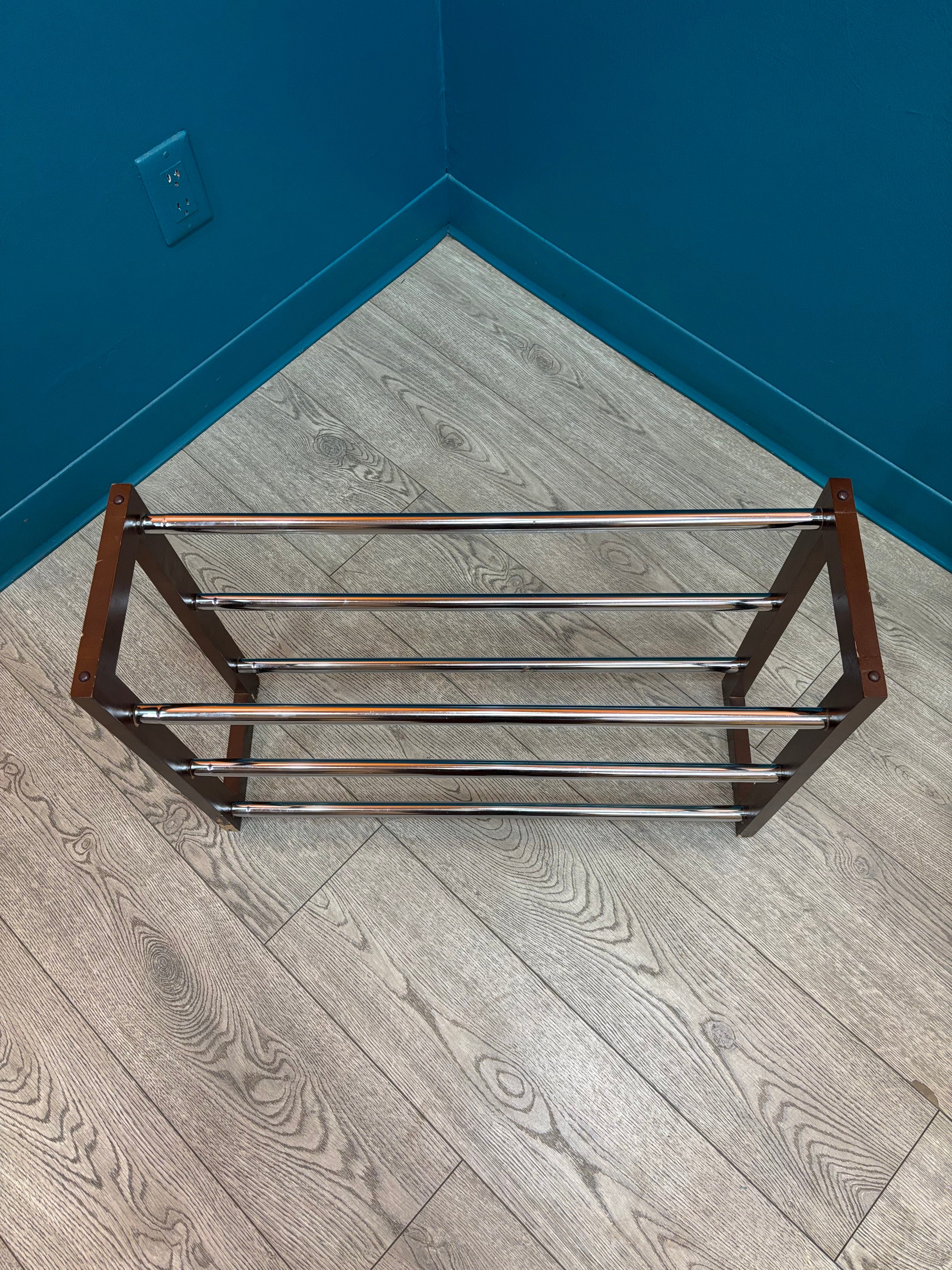 Wooden Extendable Shoe Rack