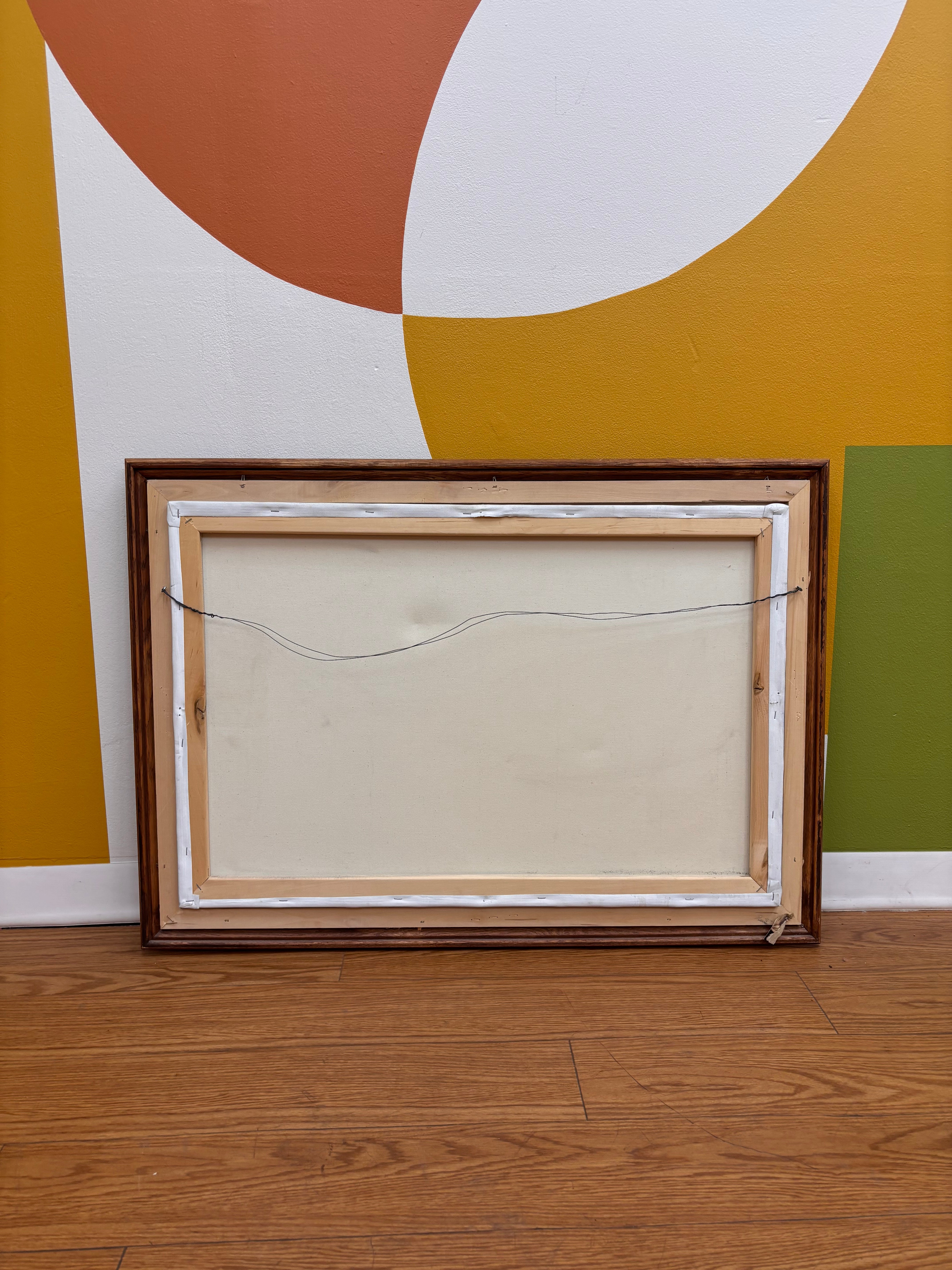 Large Framed Painting