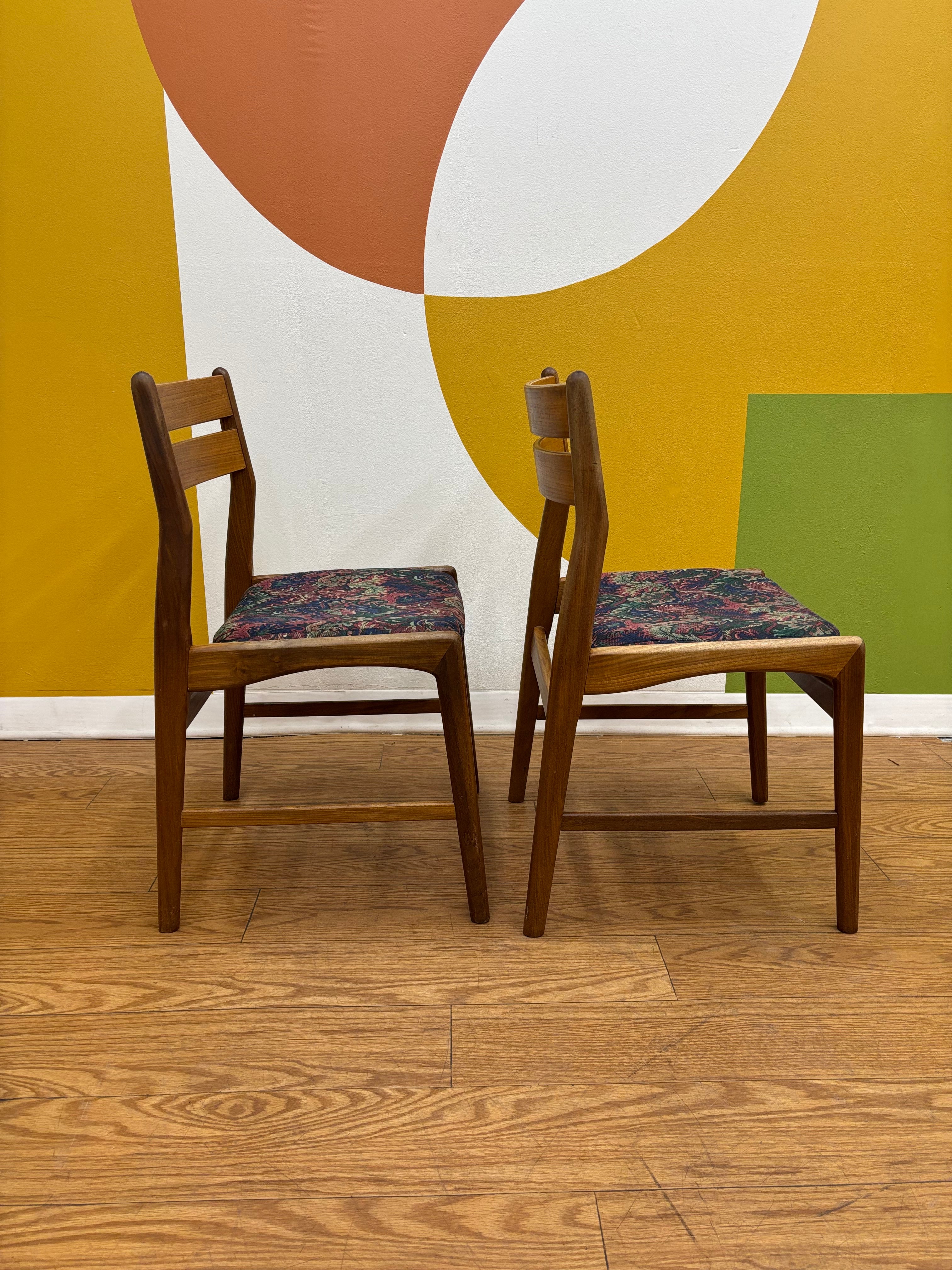 (2) Wood Dining Chairs