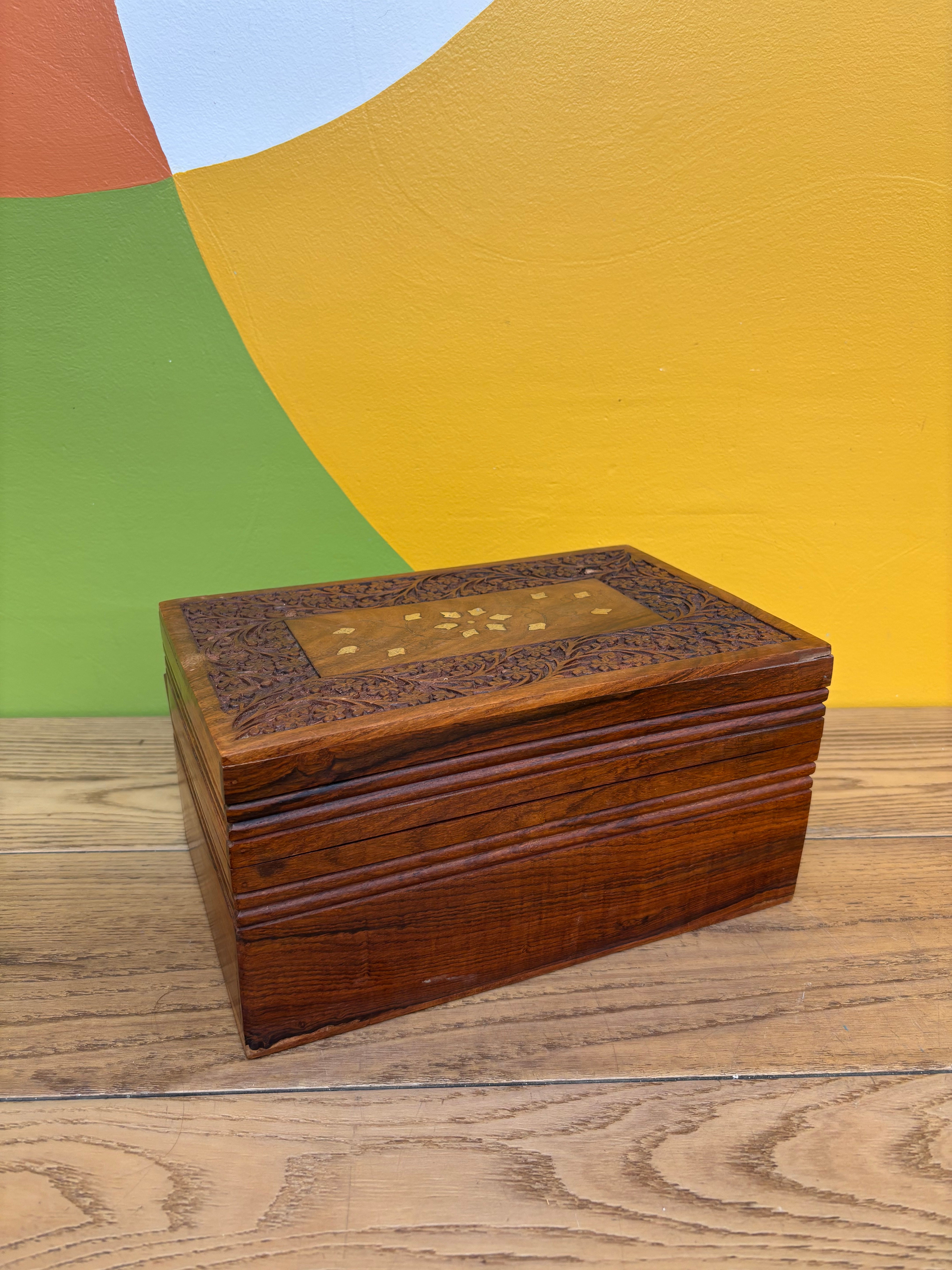 Wood Keepsake Box