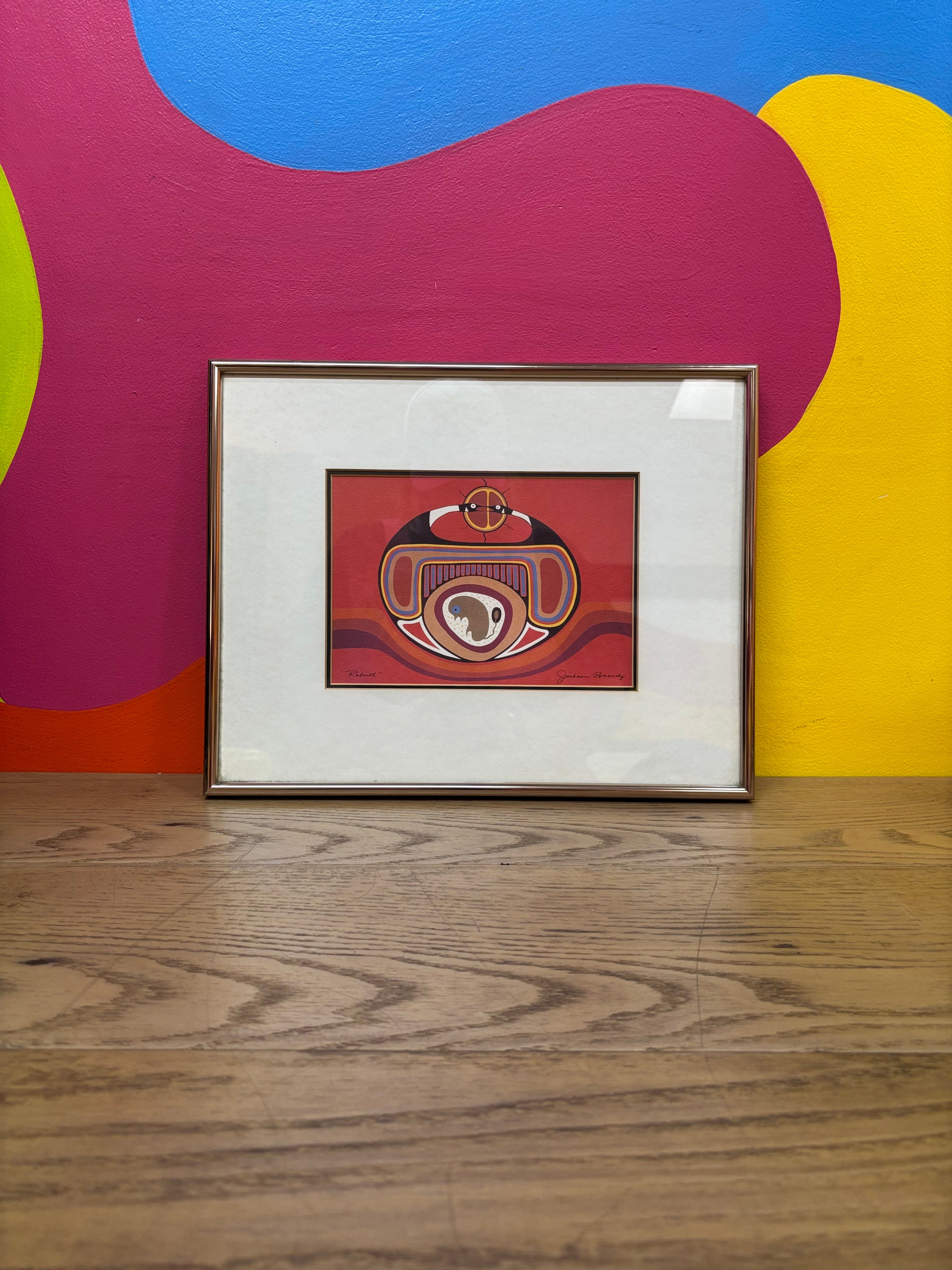 "Rebirth" Framed Print by Jackson Beardy