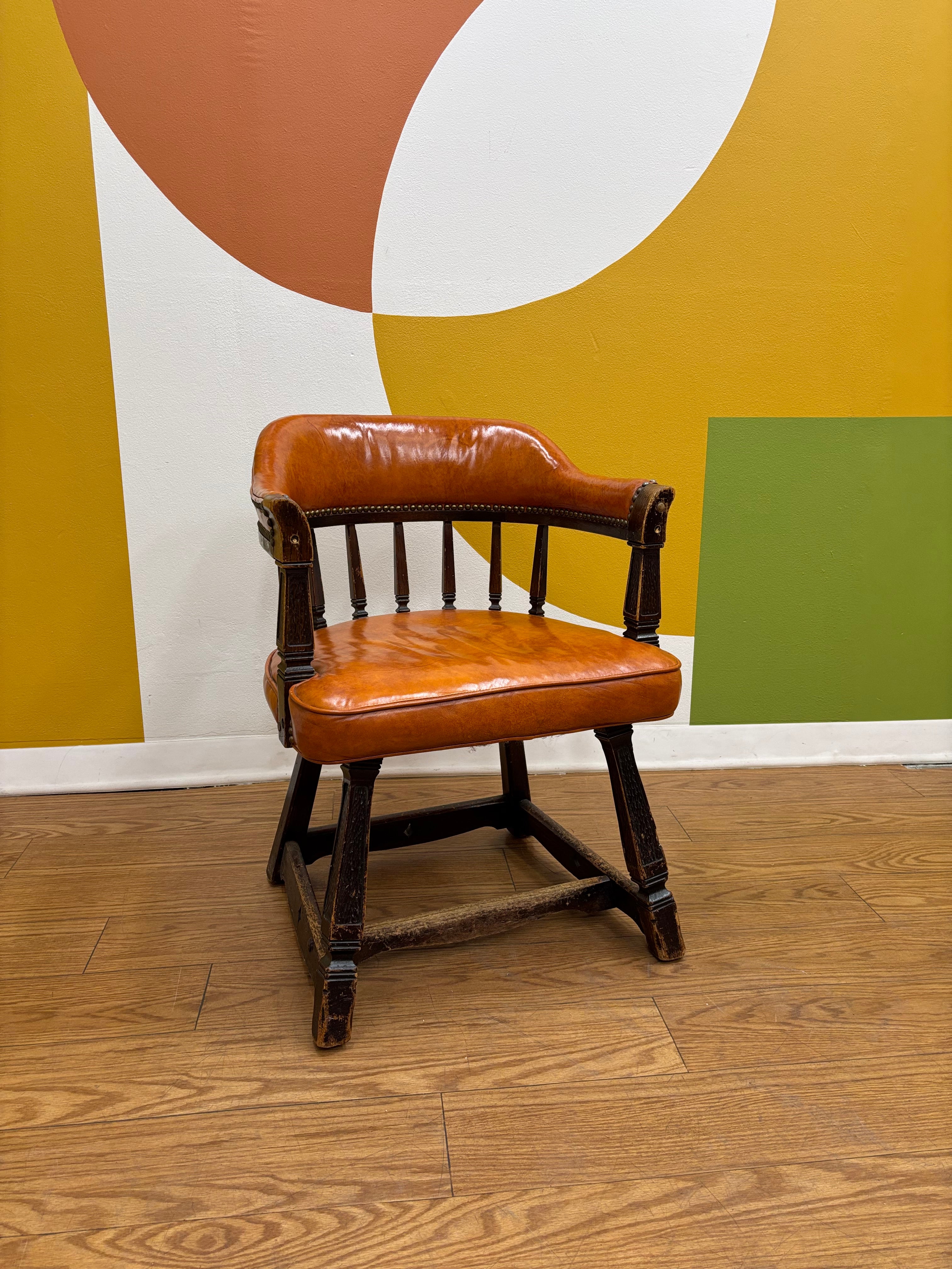 Orange Accent Chair