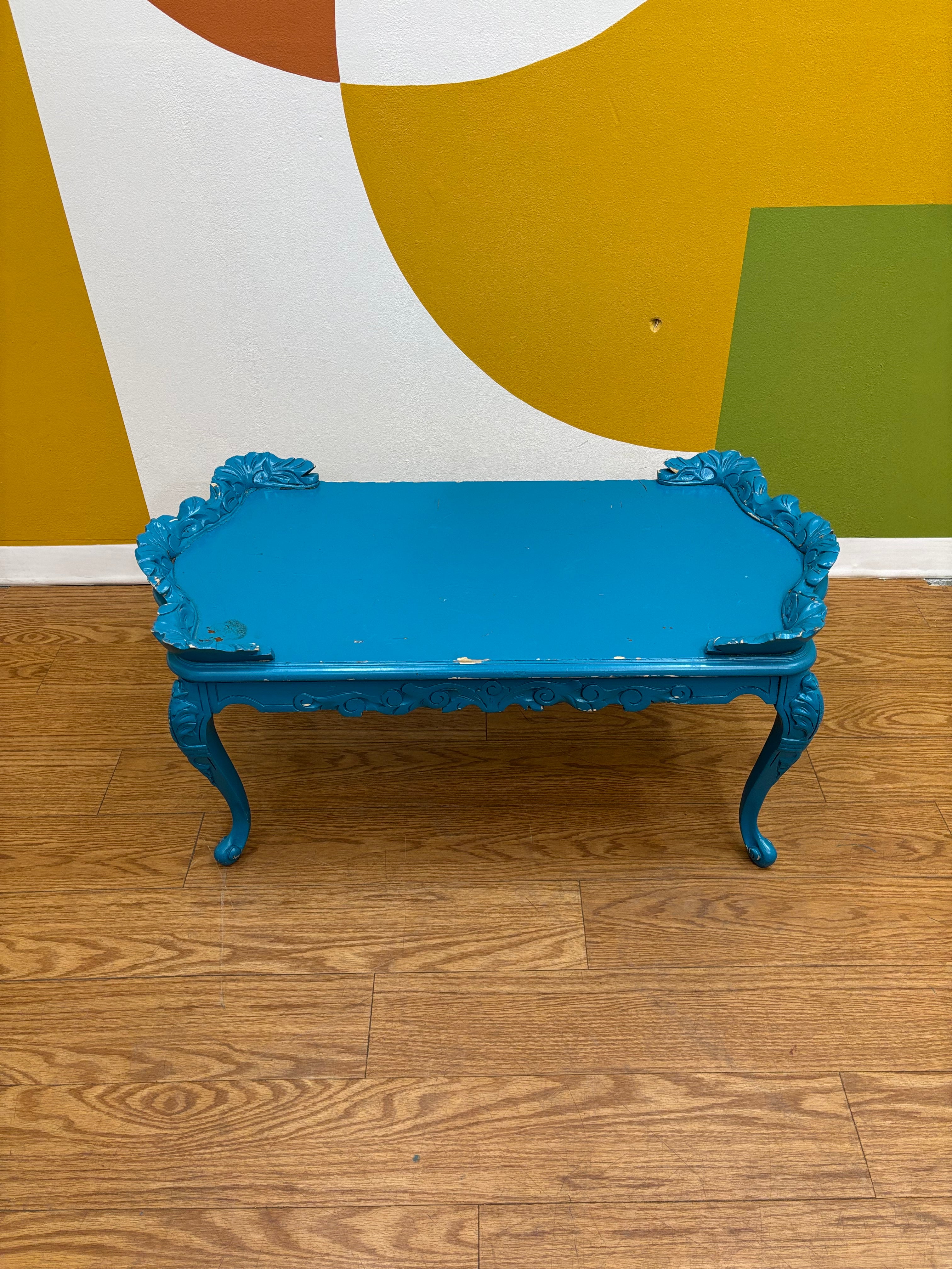 Blue Coffee Table