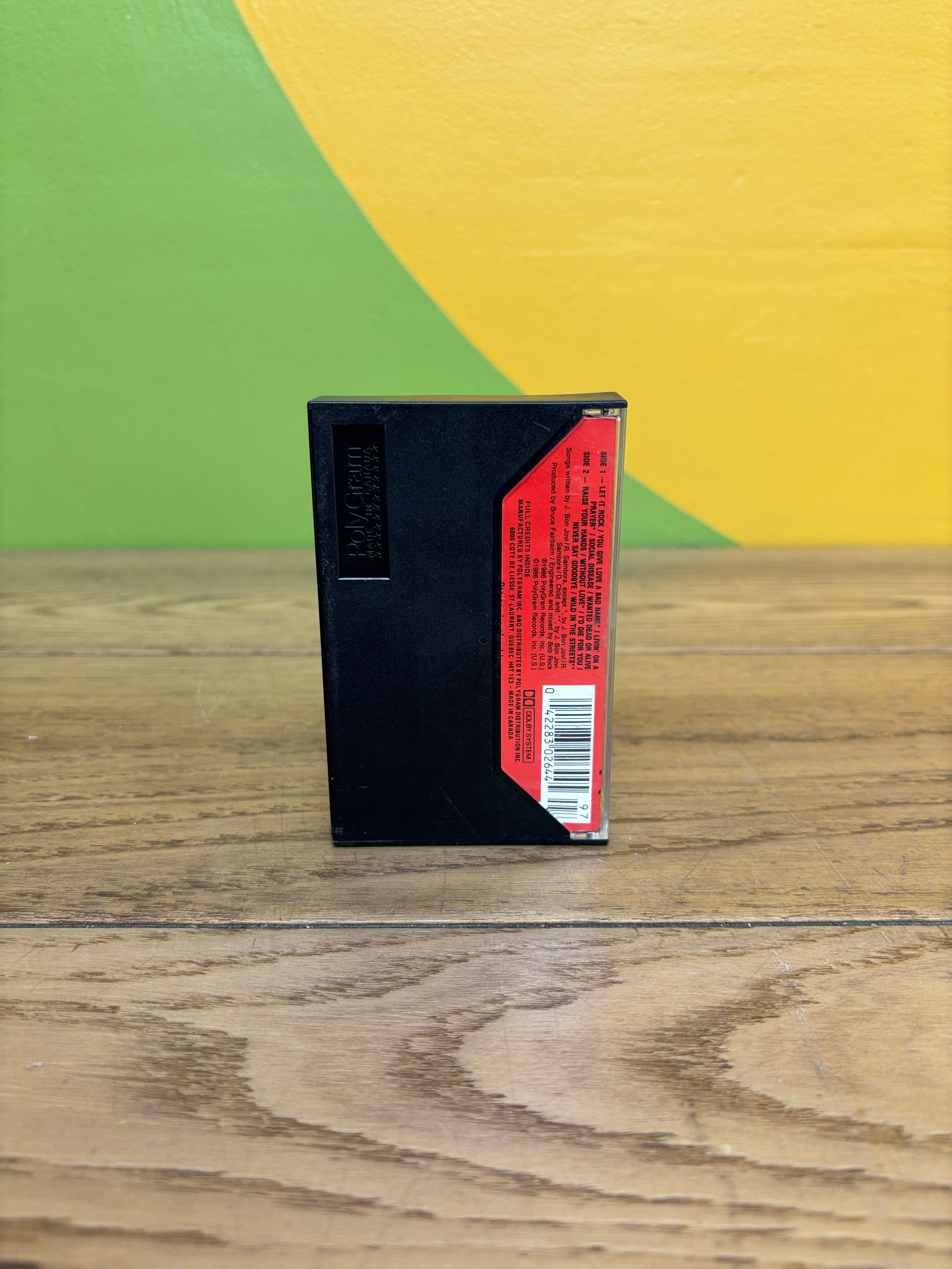 Bon Jovi Cassette - Slippery When Wet