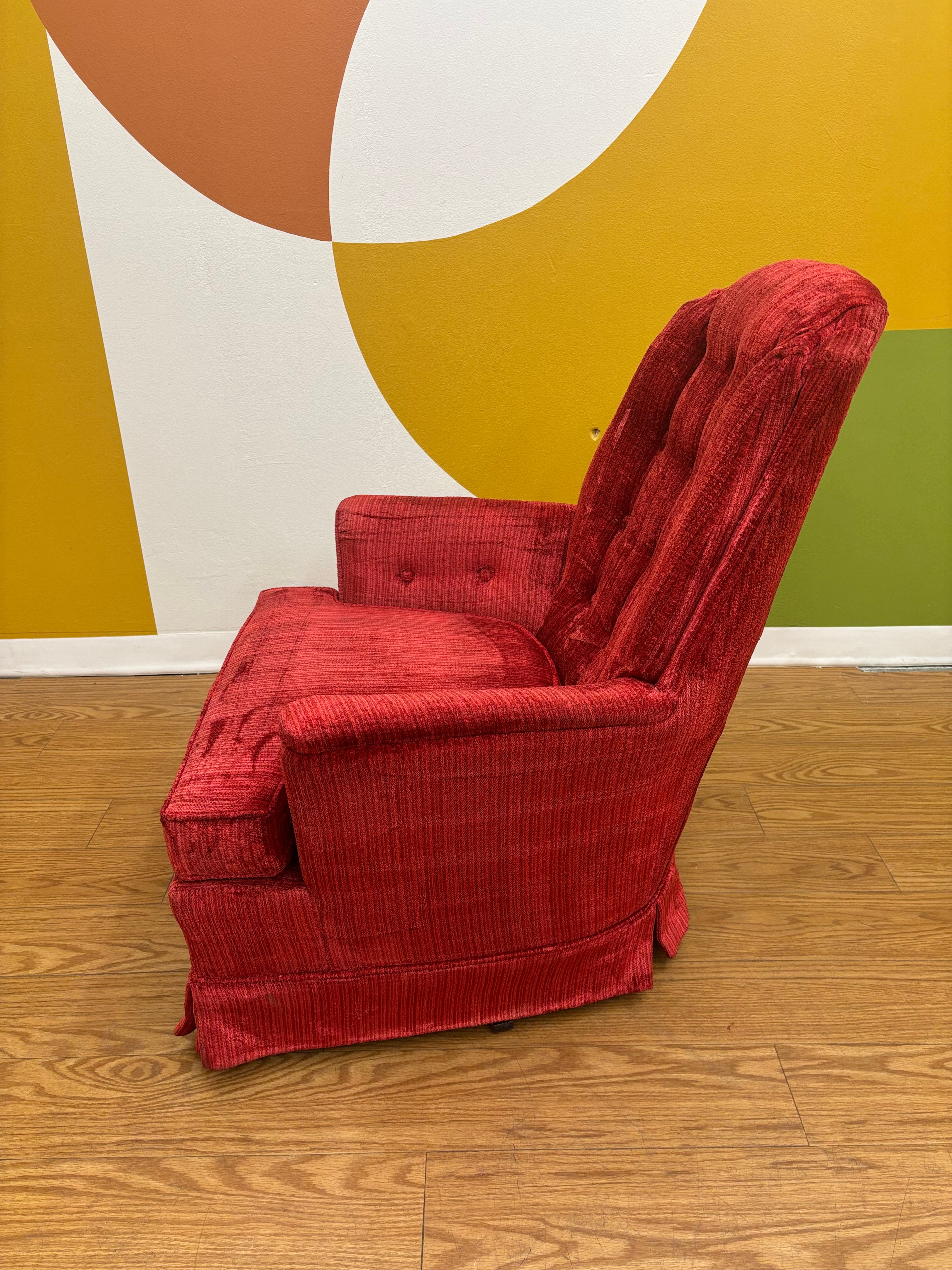 Red Accent Chair