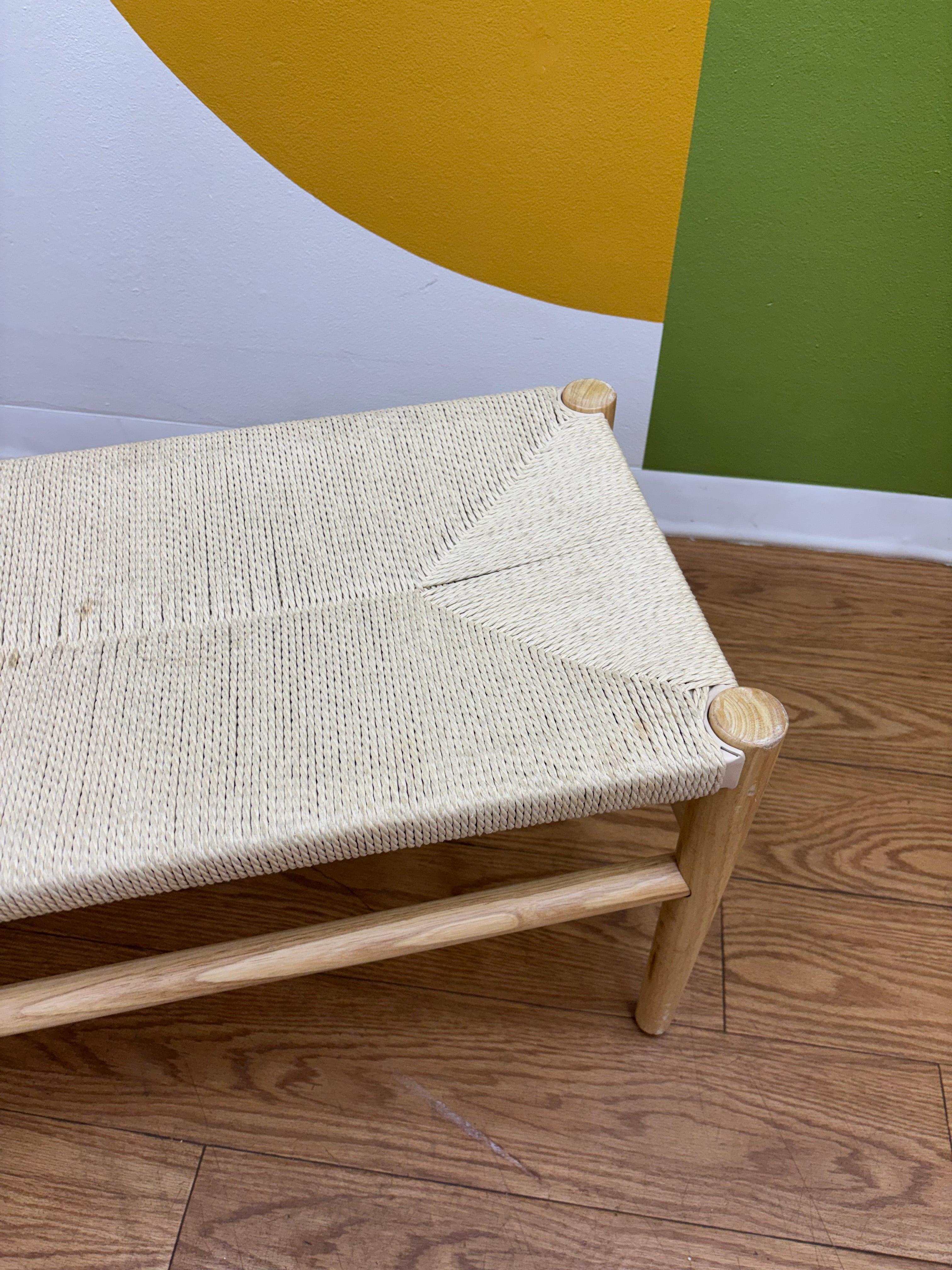 Rattan Bench