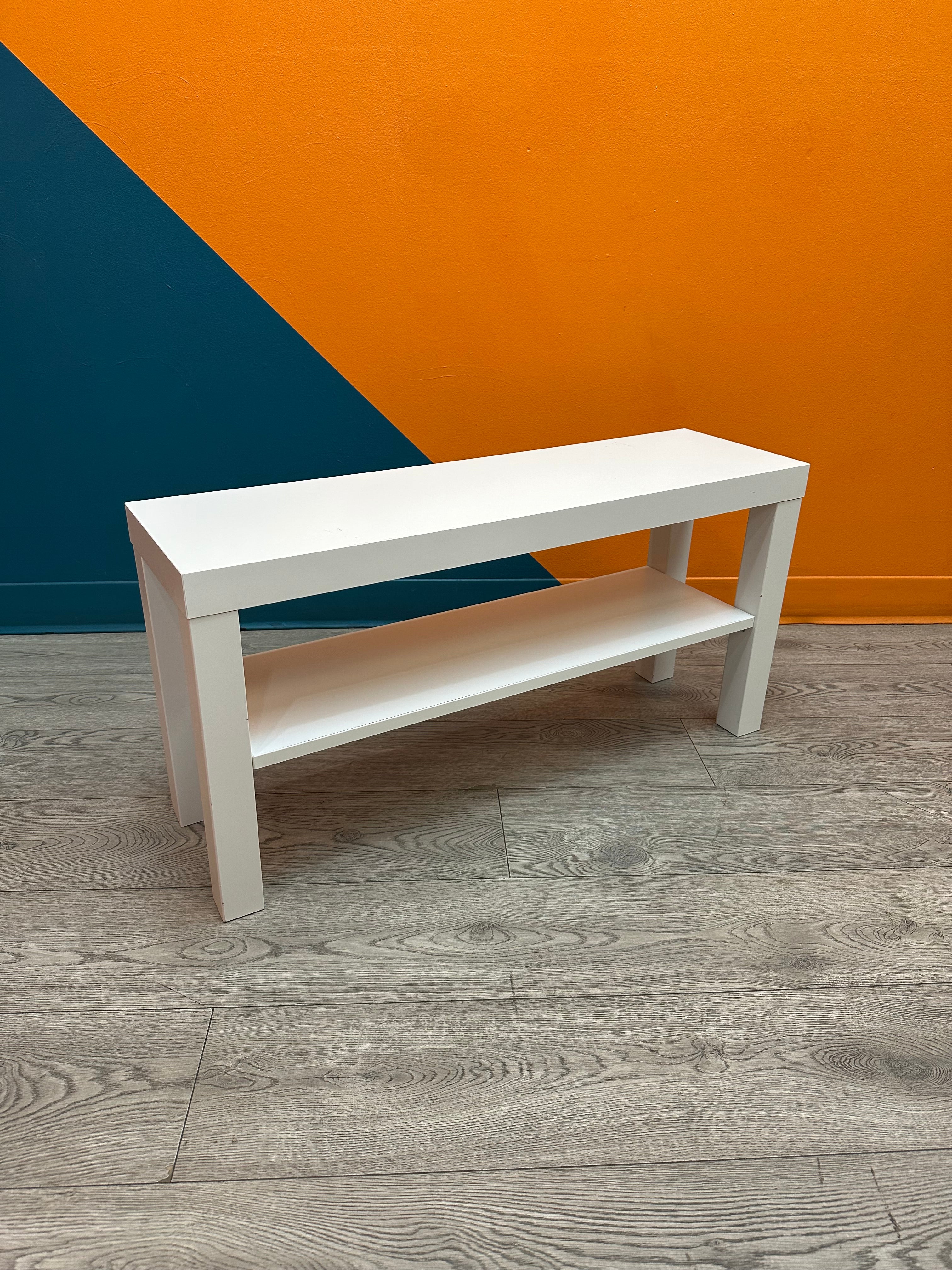 White TV Stand (LACK) - IKEA