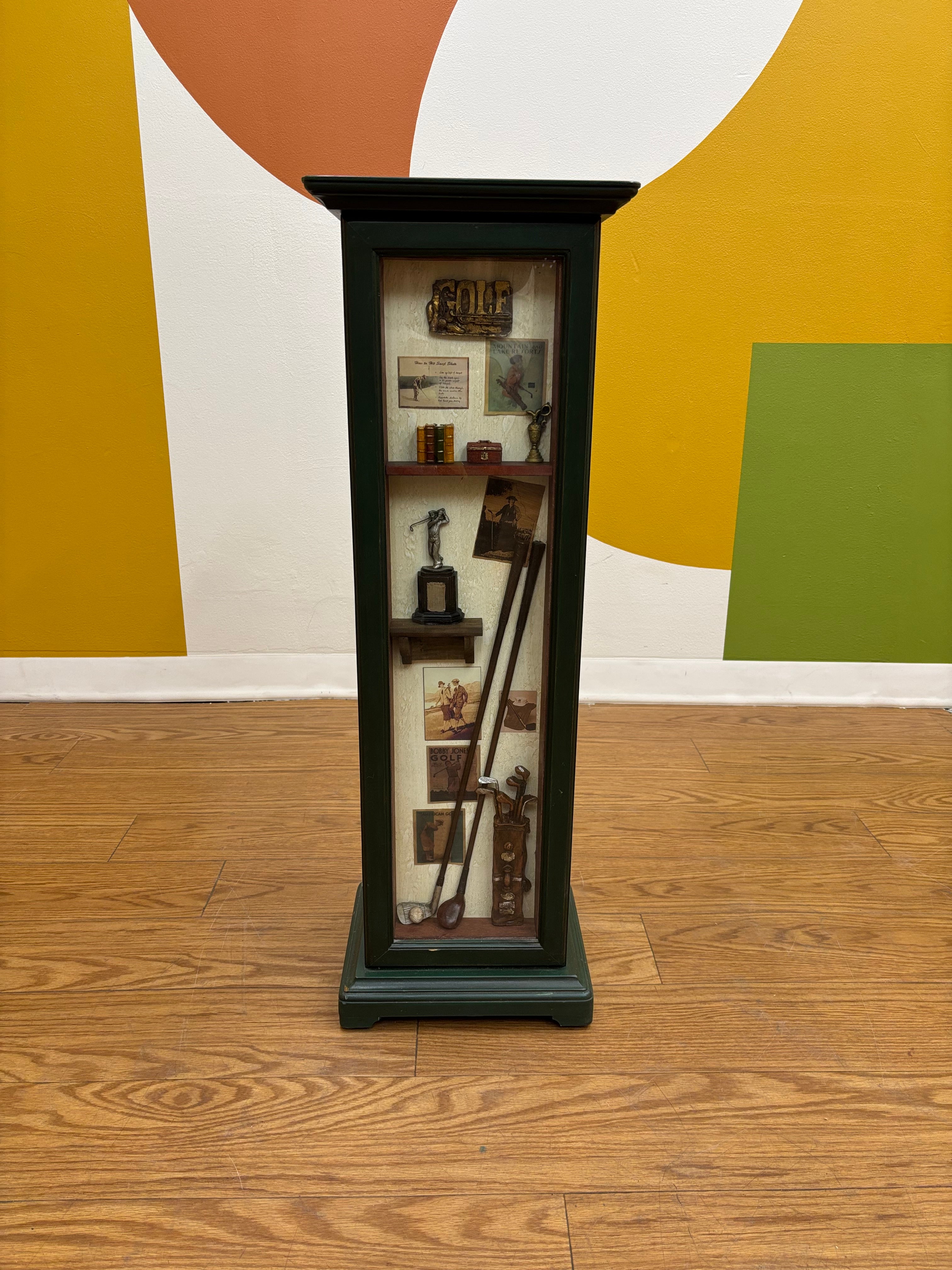 Golf Themed Wine Cabinet