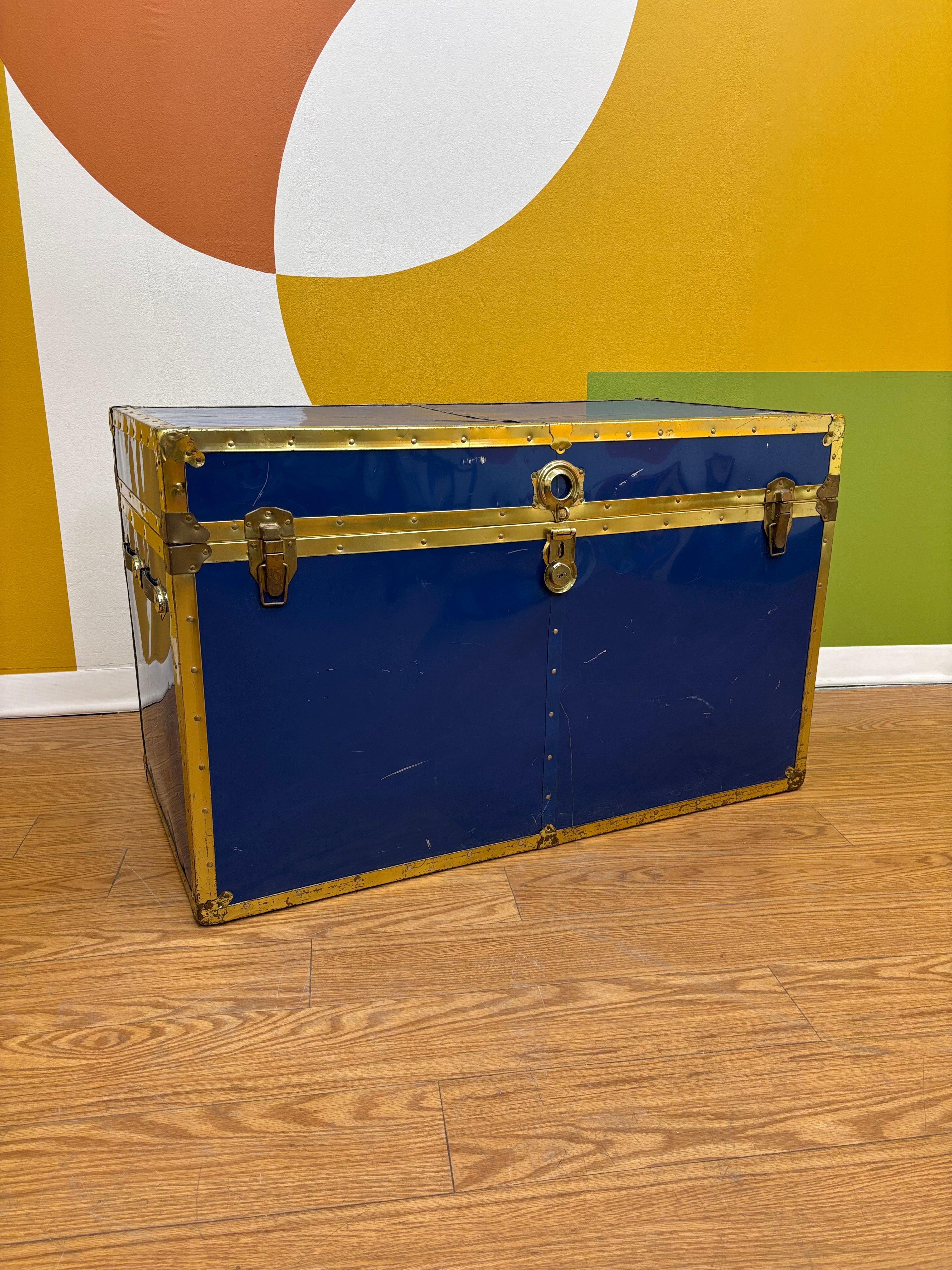 Large Blue Trunk