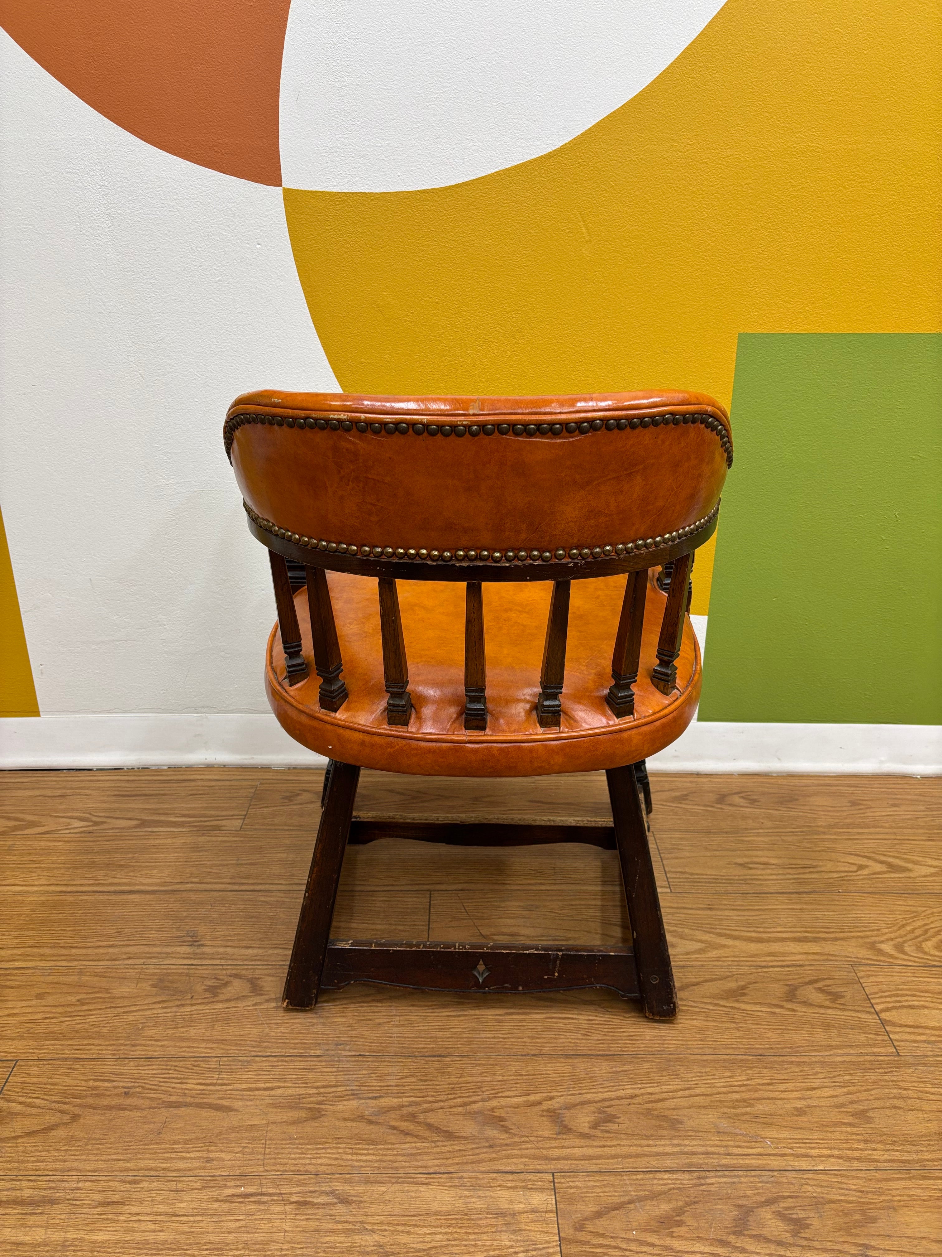 Orange Accent Chair