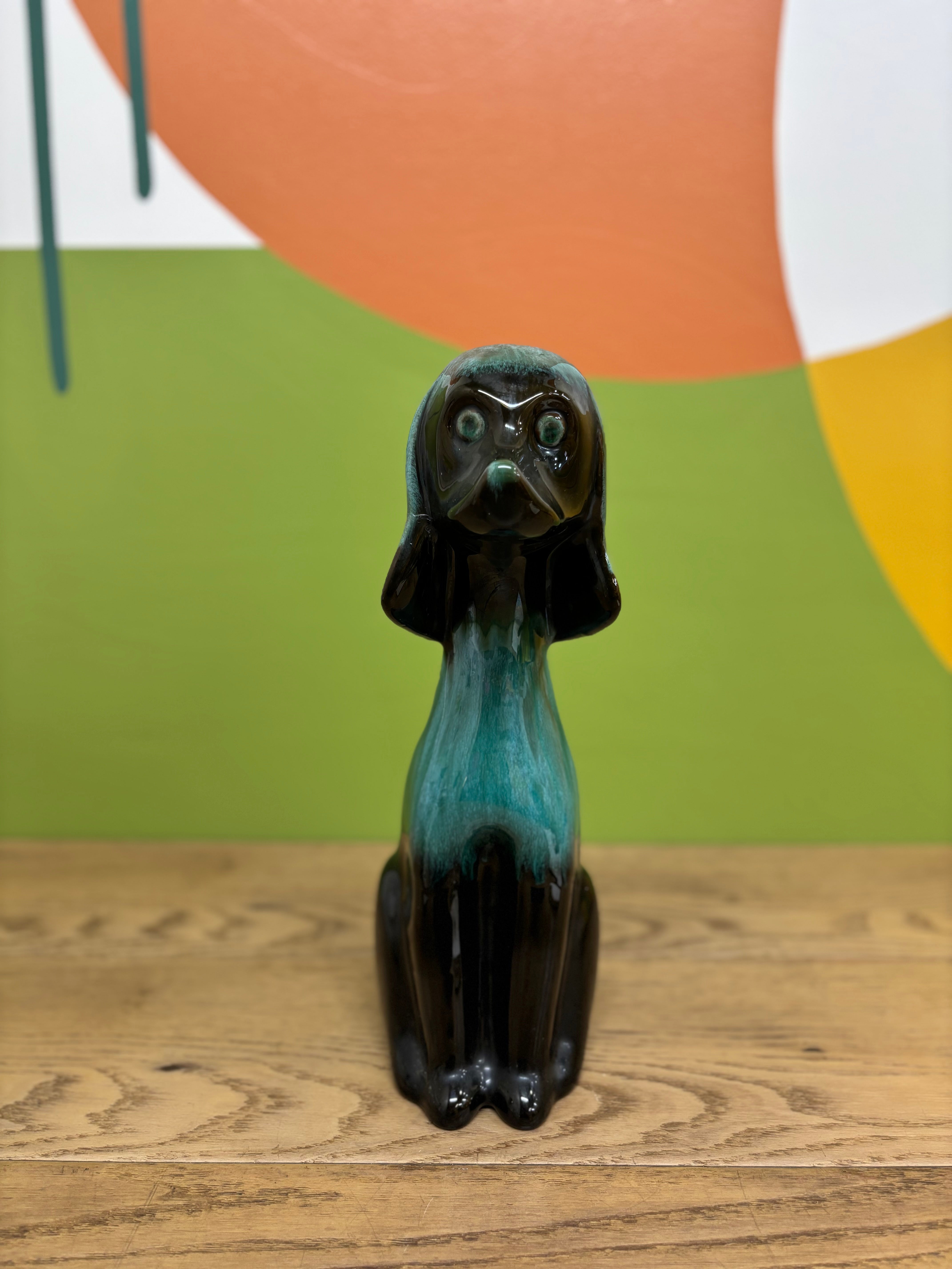 Blue Mountain Dog Figurine
