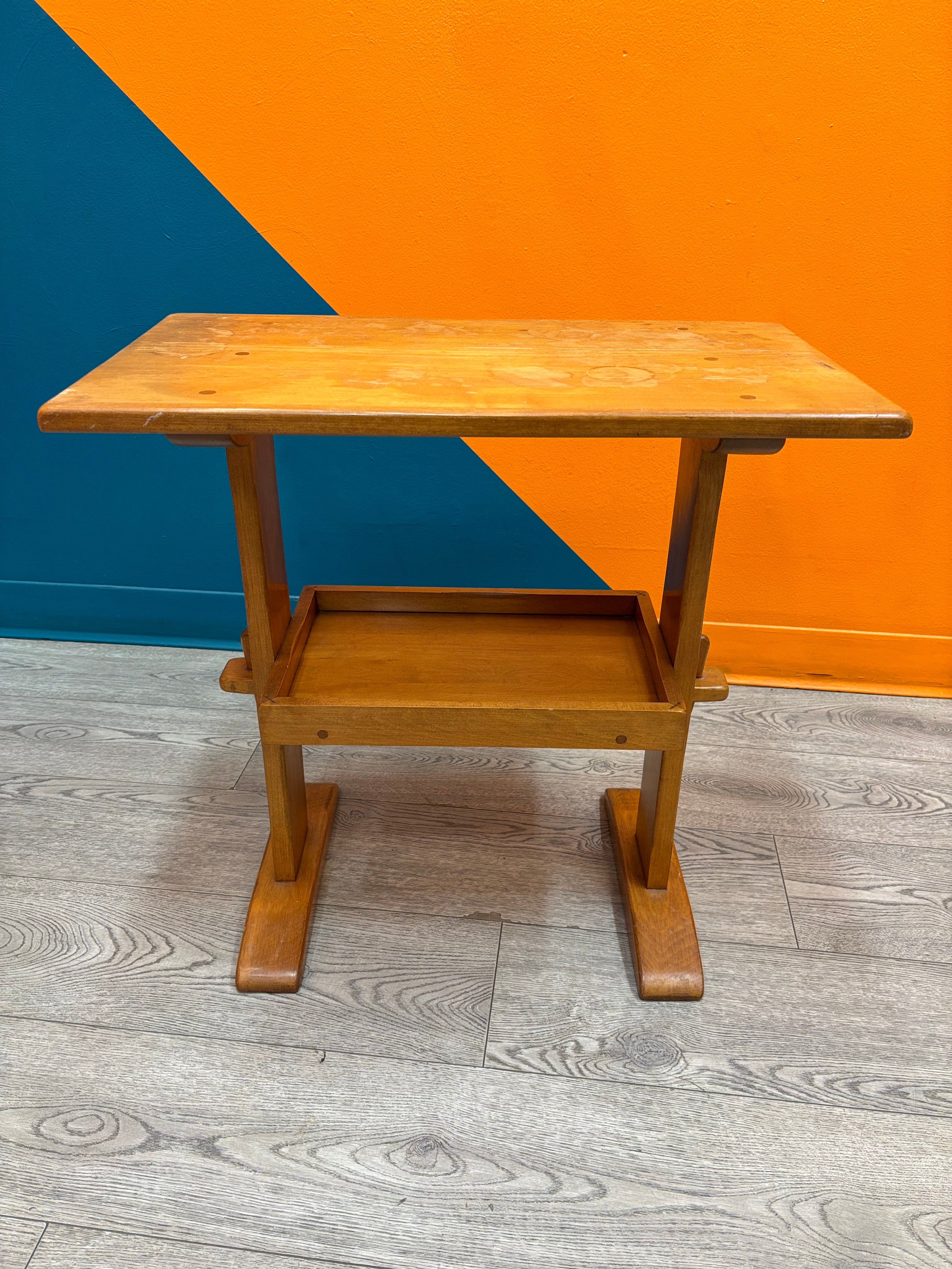 Wood Side Table