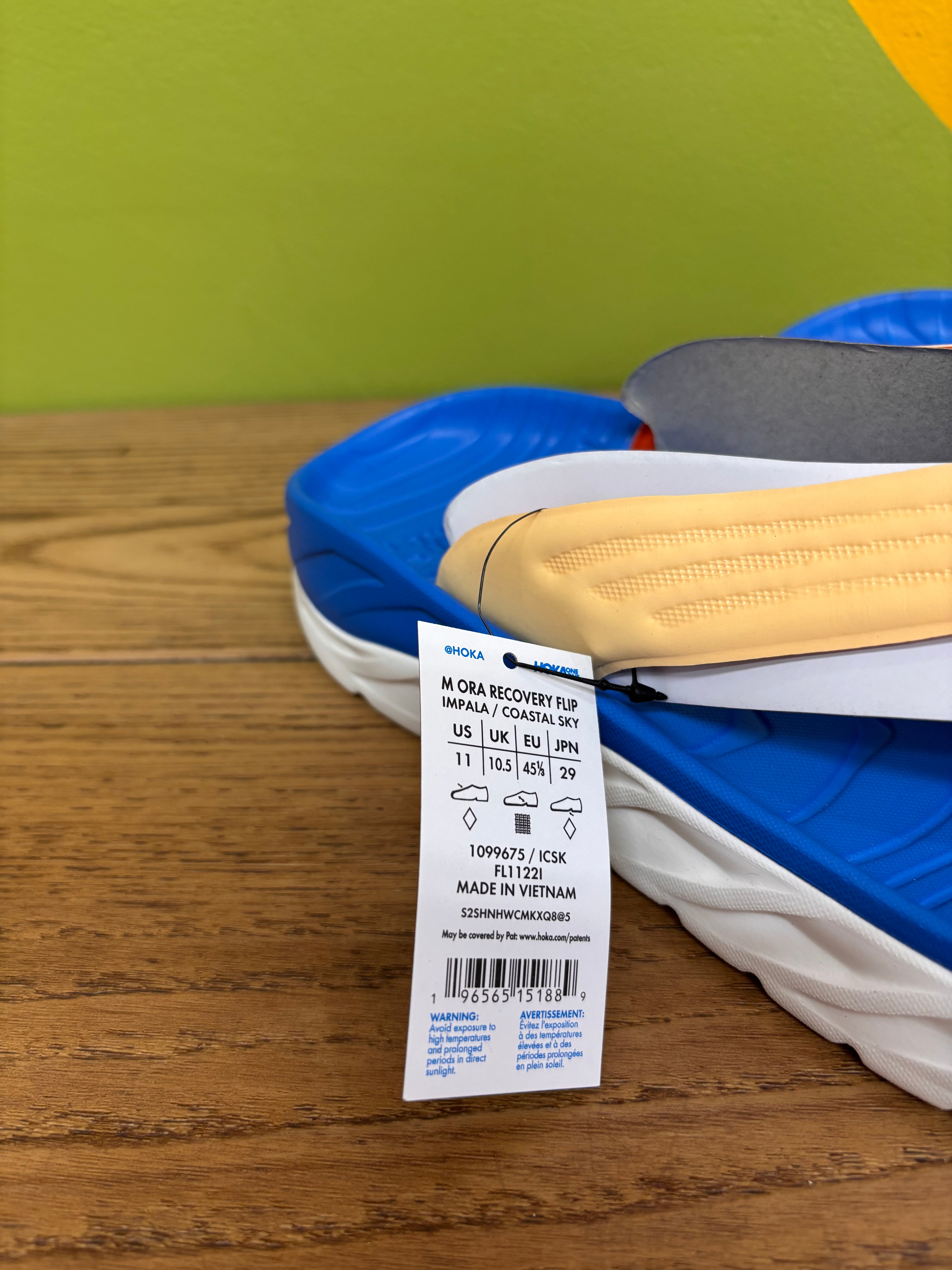 HOKA Ora Recovery Flip Flop (Men Size 11) NEW