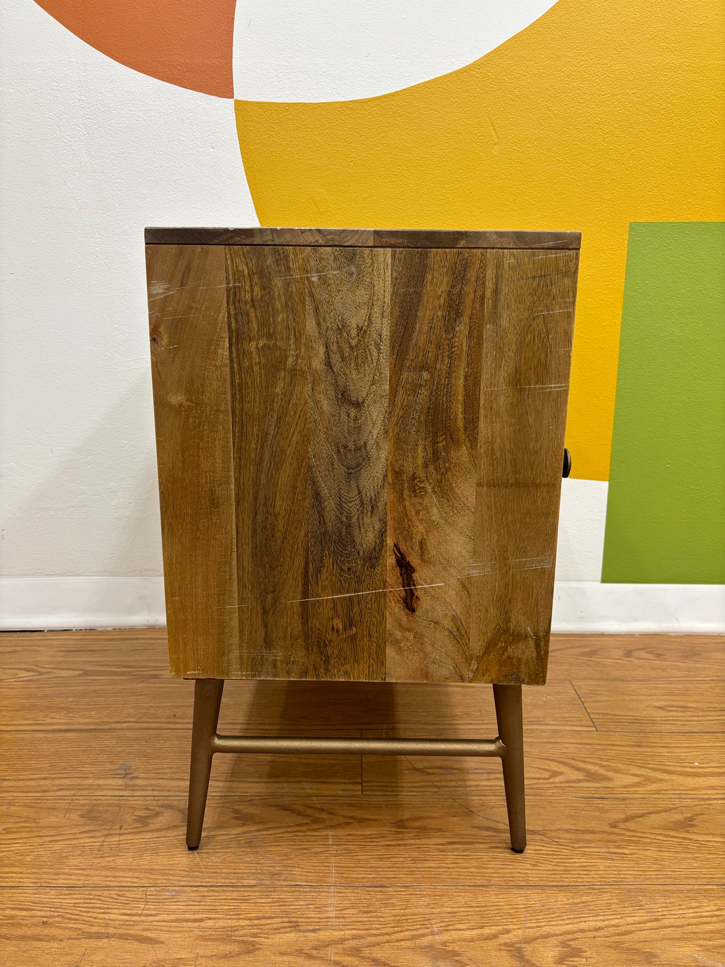 Wood Accent Cabinet
