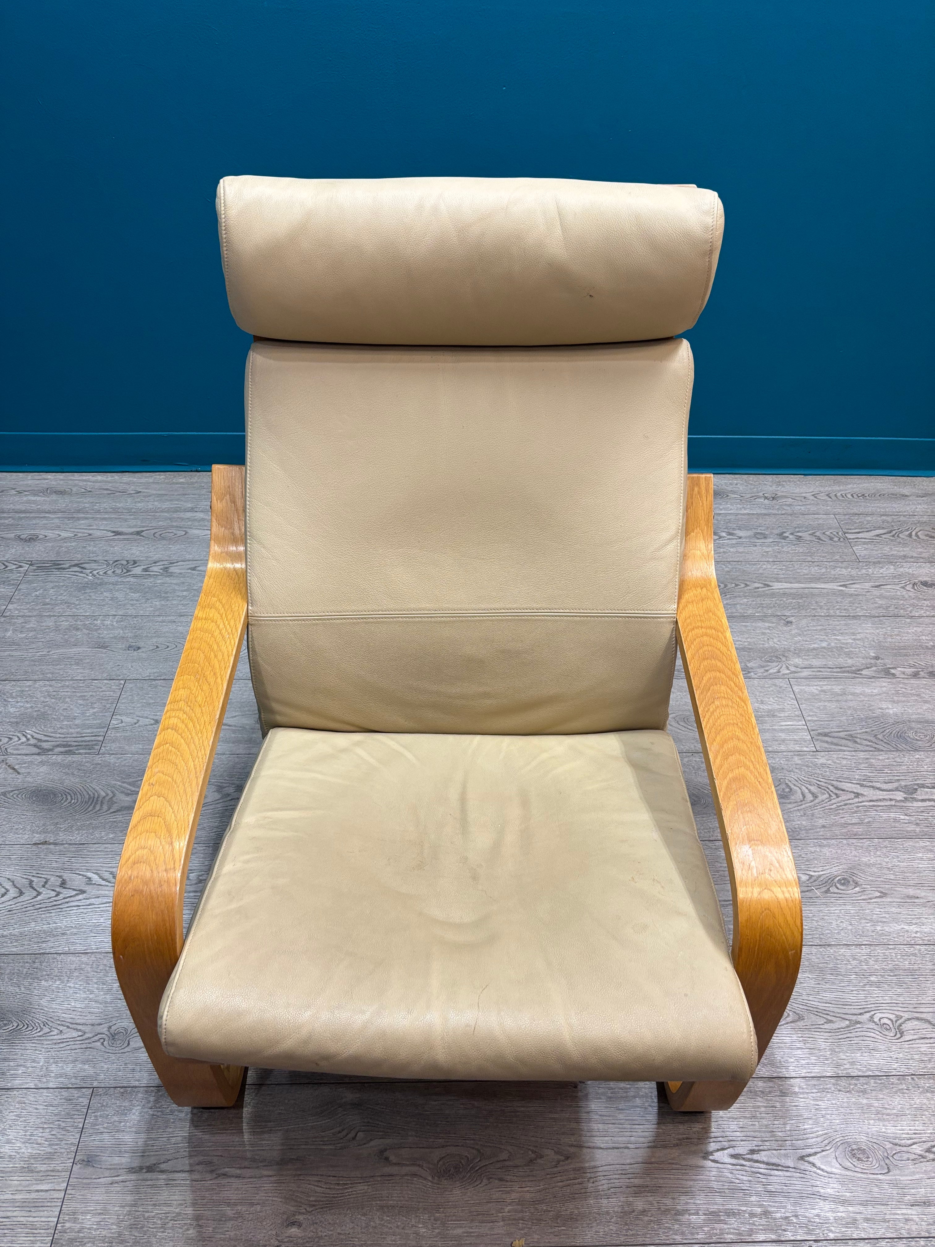 Cream Poang Armchair - IKEA (2 available)
