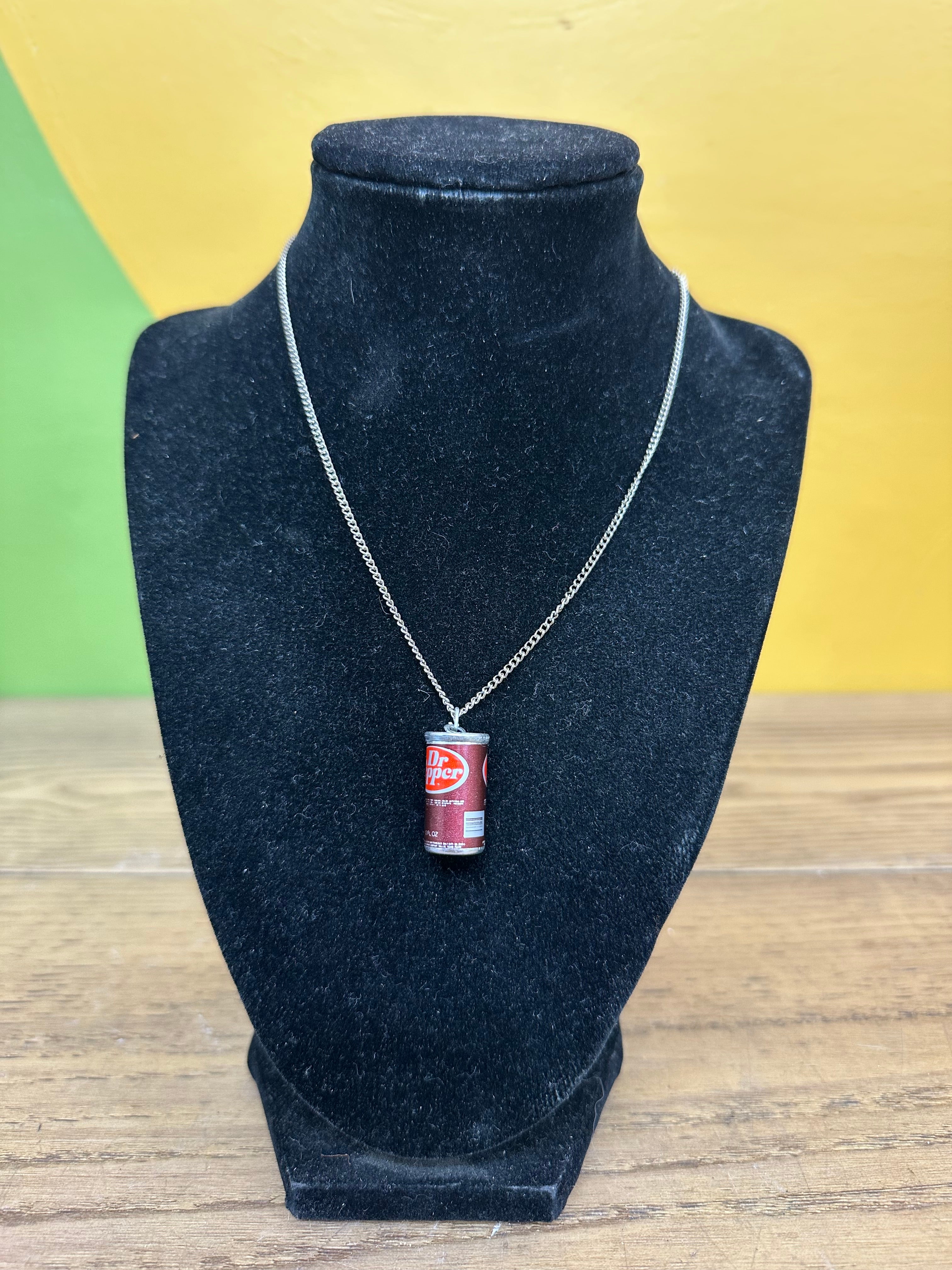 Soda Necklace - Dr. Pepper