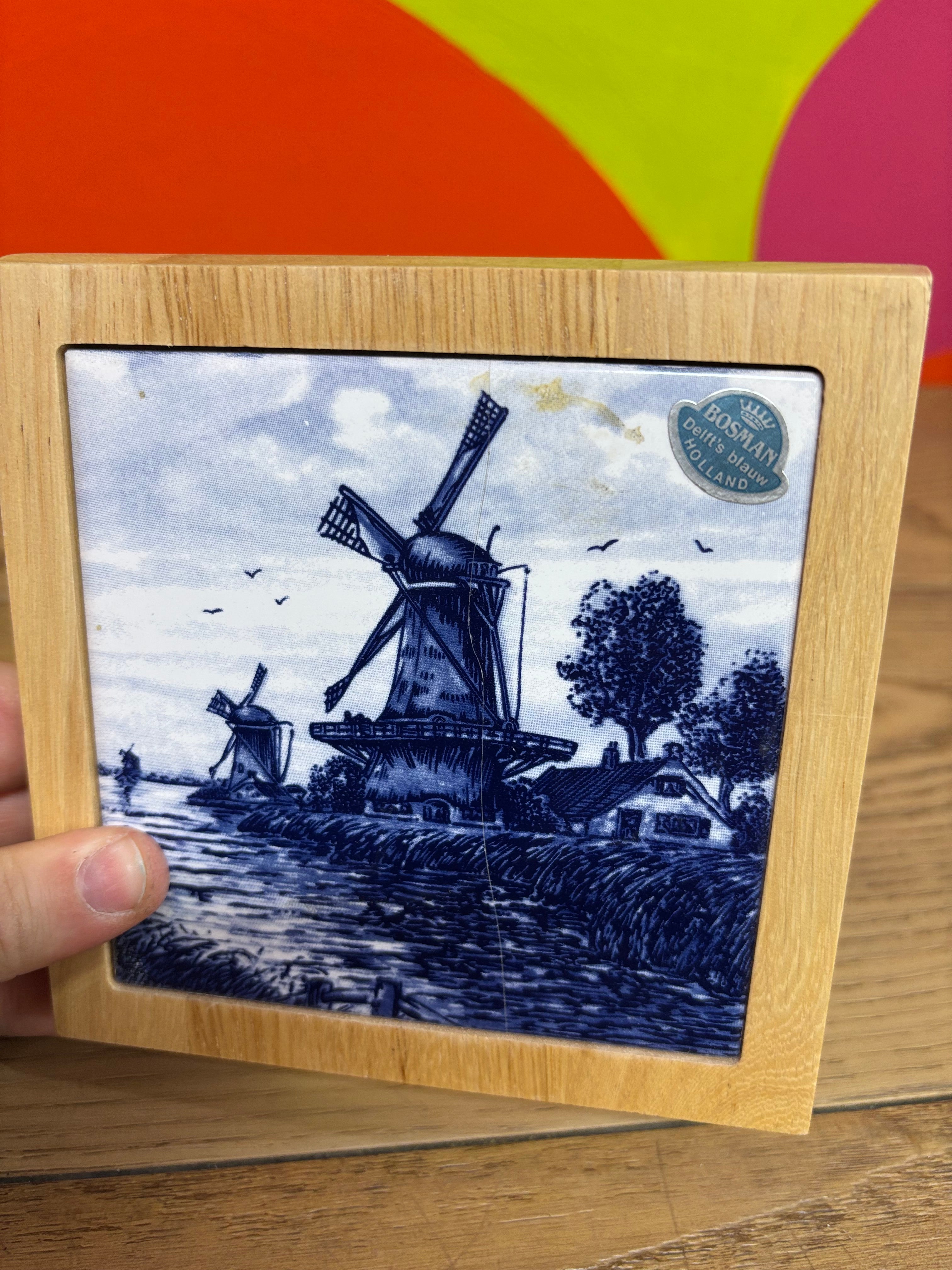 Small Delft Blauw Holland Tile