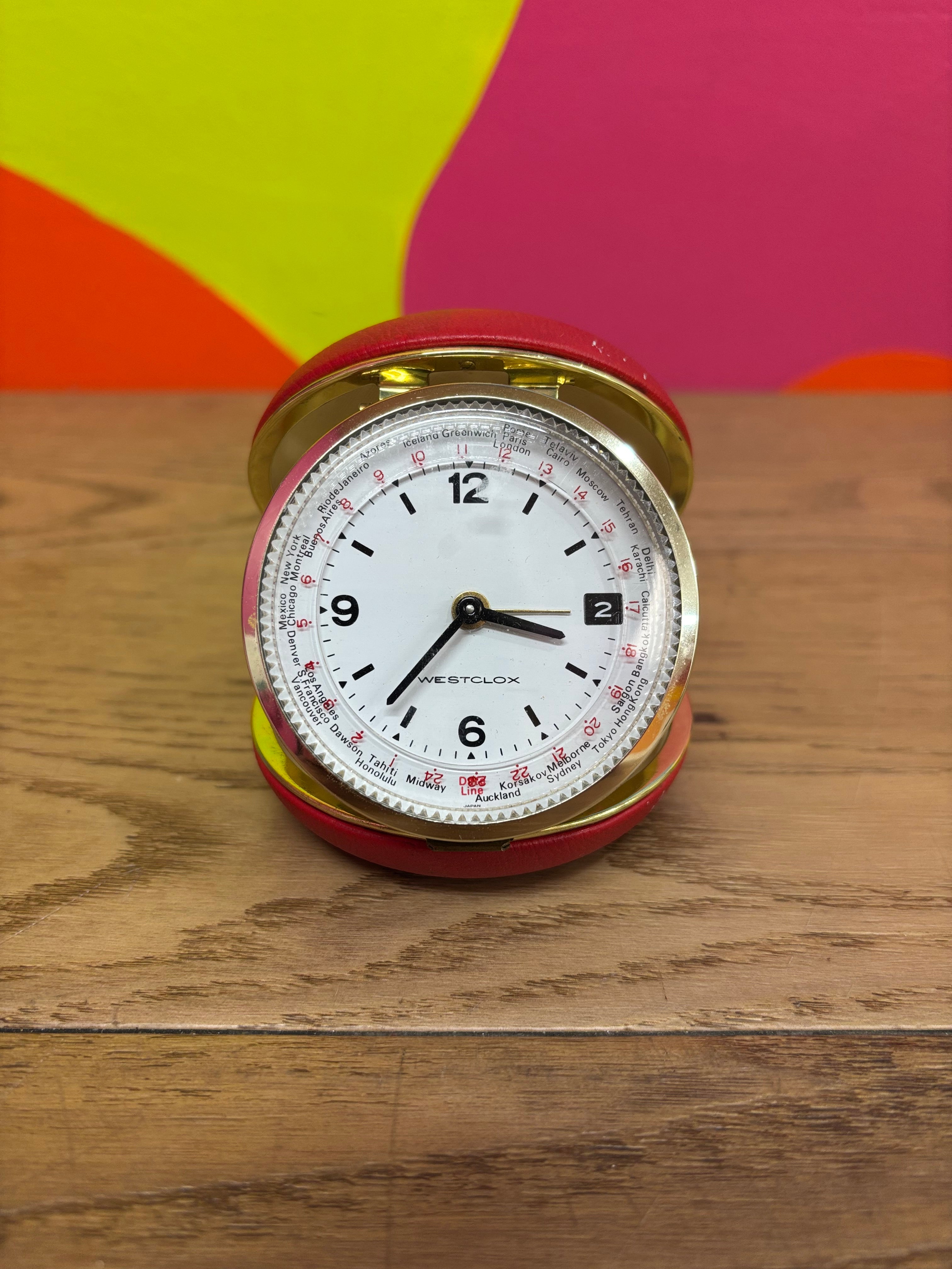 Westclox Folding Travel Clock
