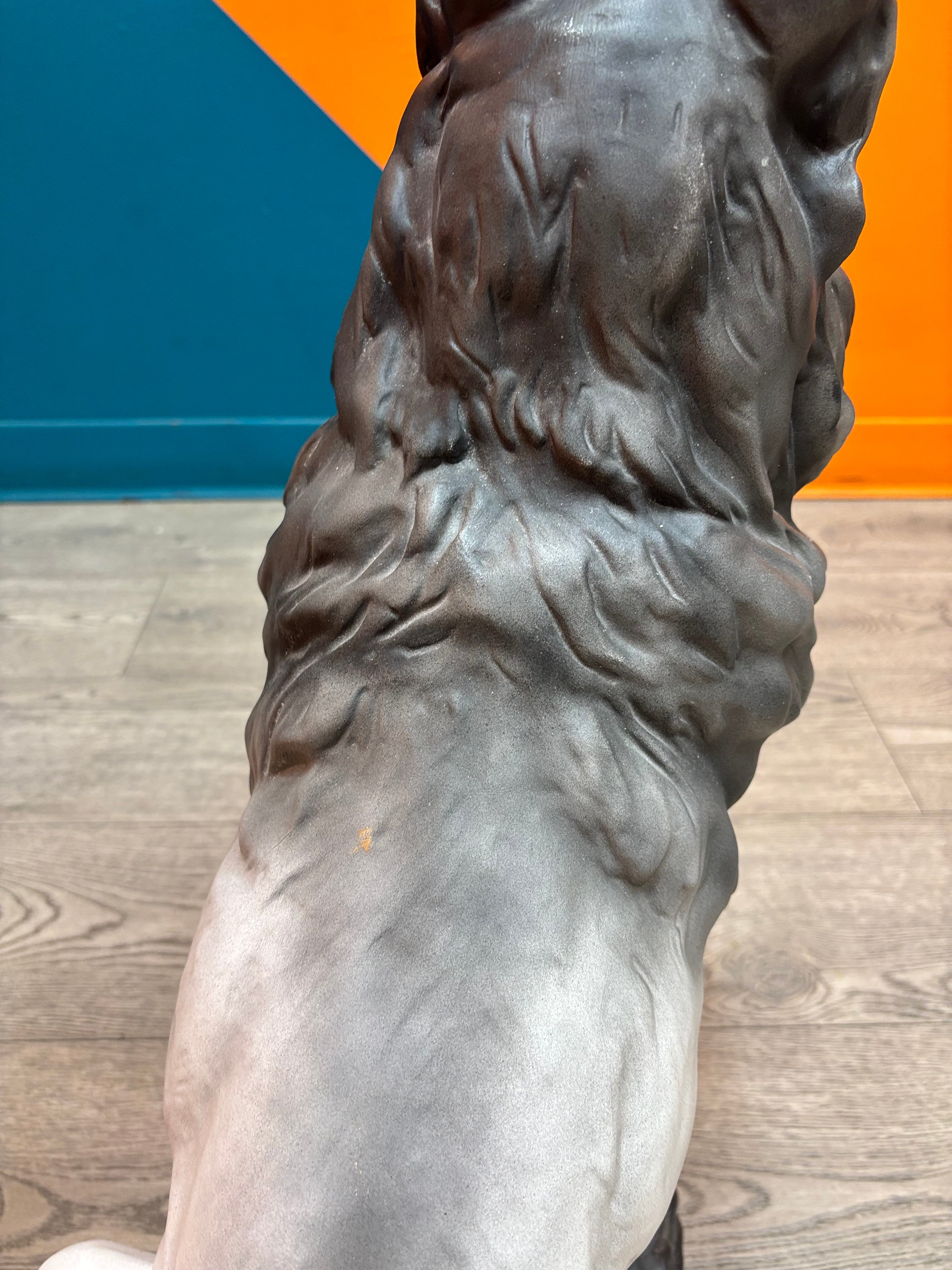 Ceramic Dog Statue