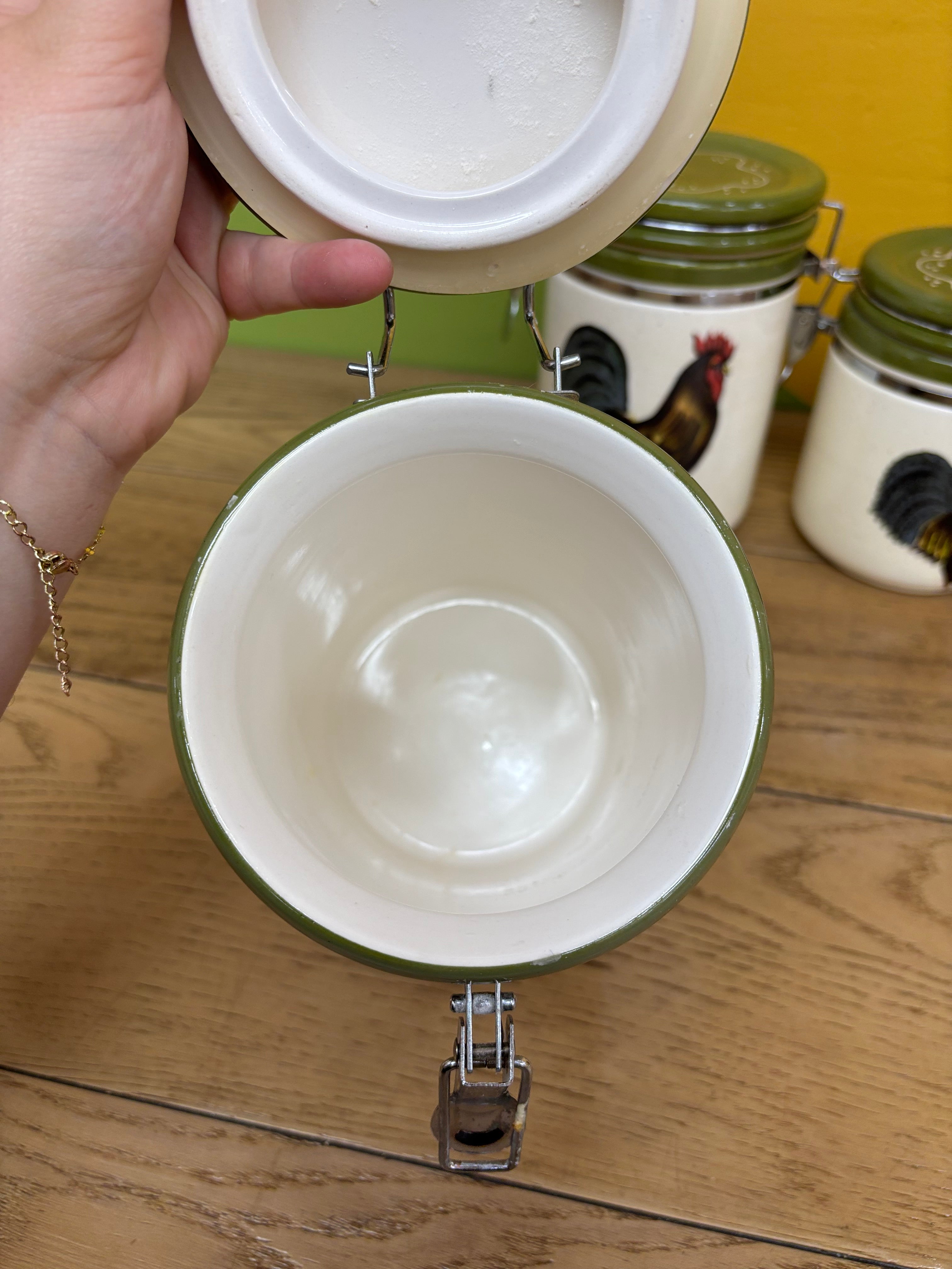 Rooster Canister Set