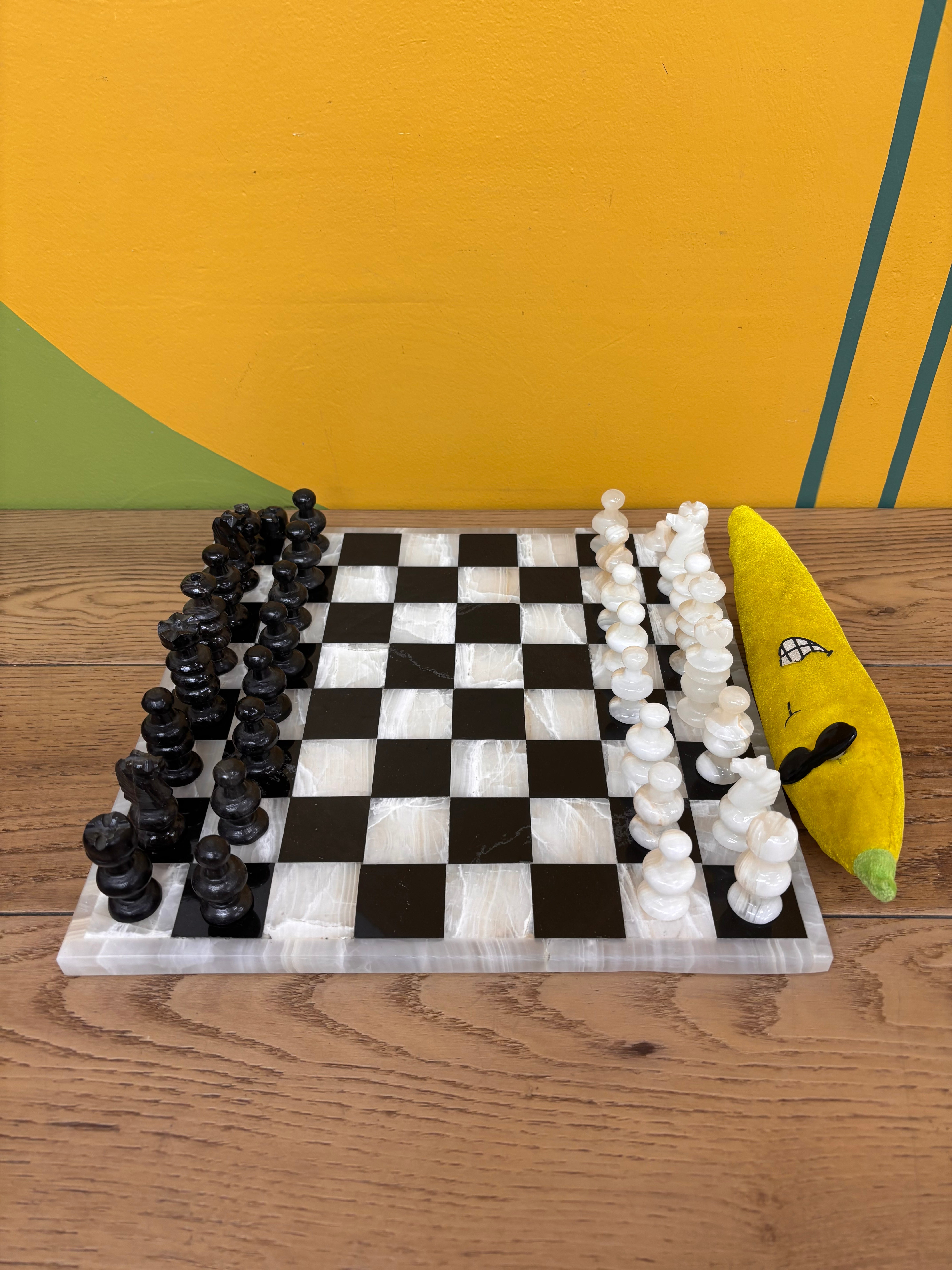 Marble Chessboard Set