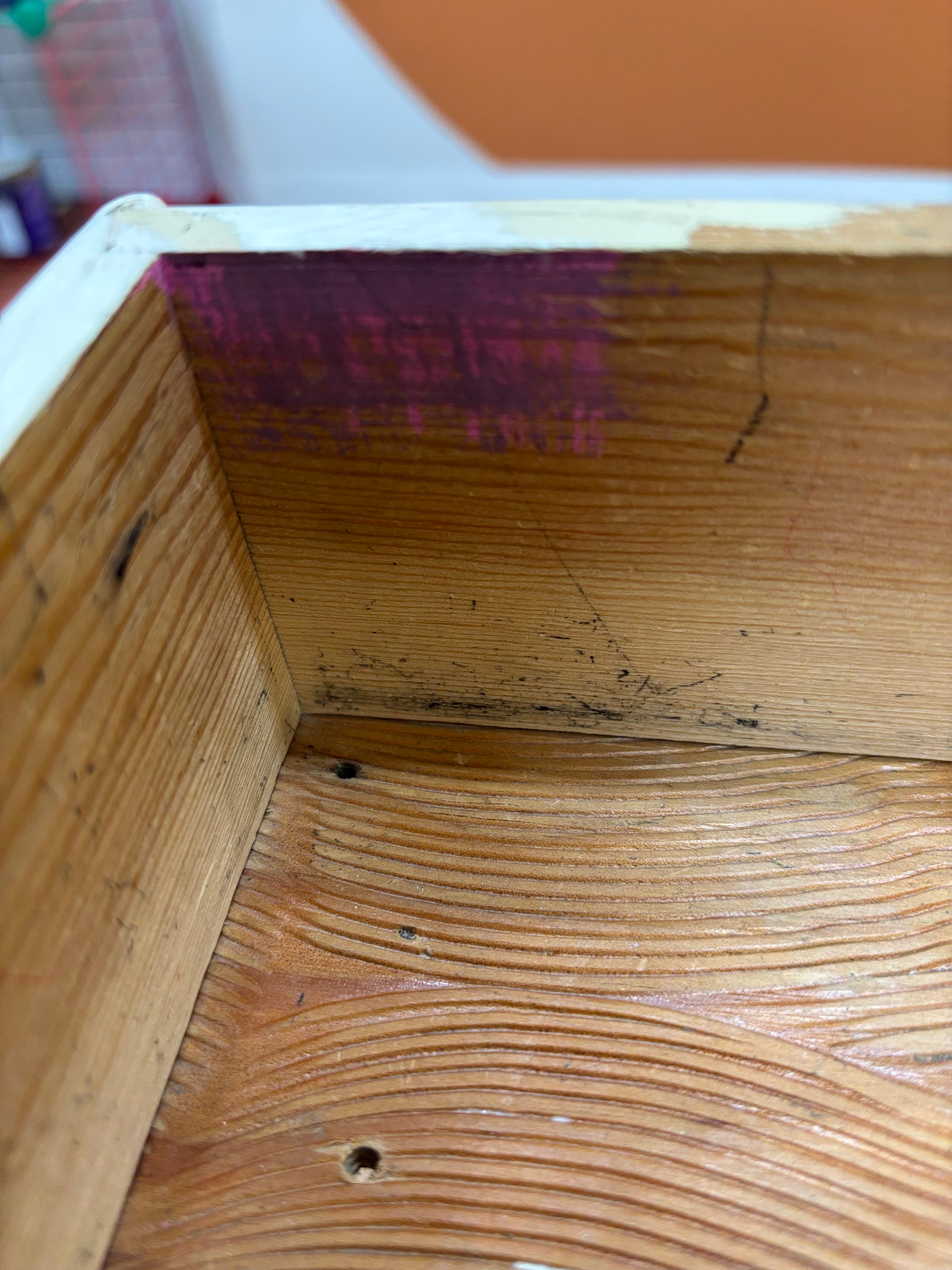 Wood Nightstand