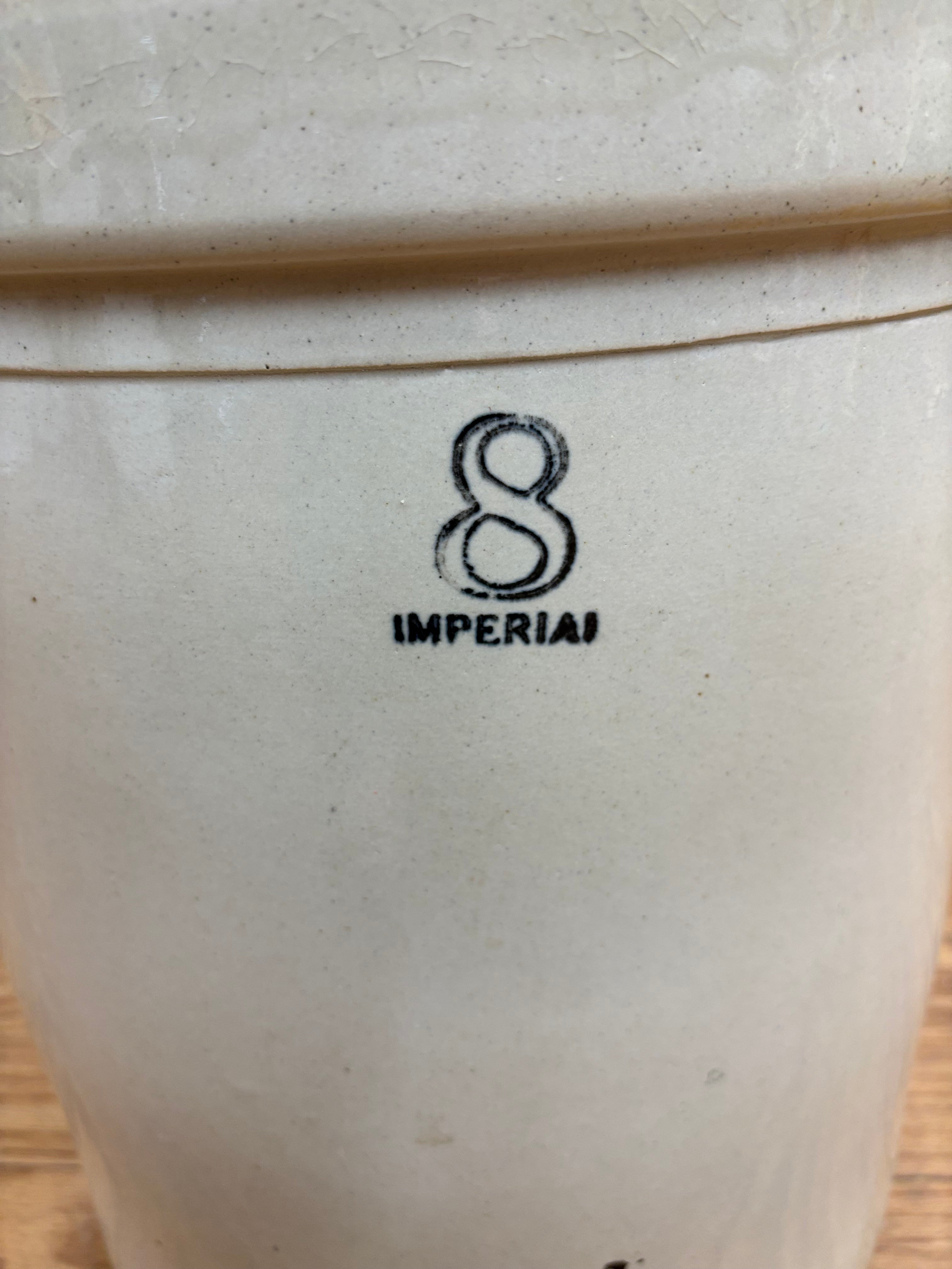 Medalta 8 Gallon Pottery Crock