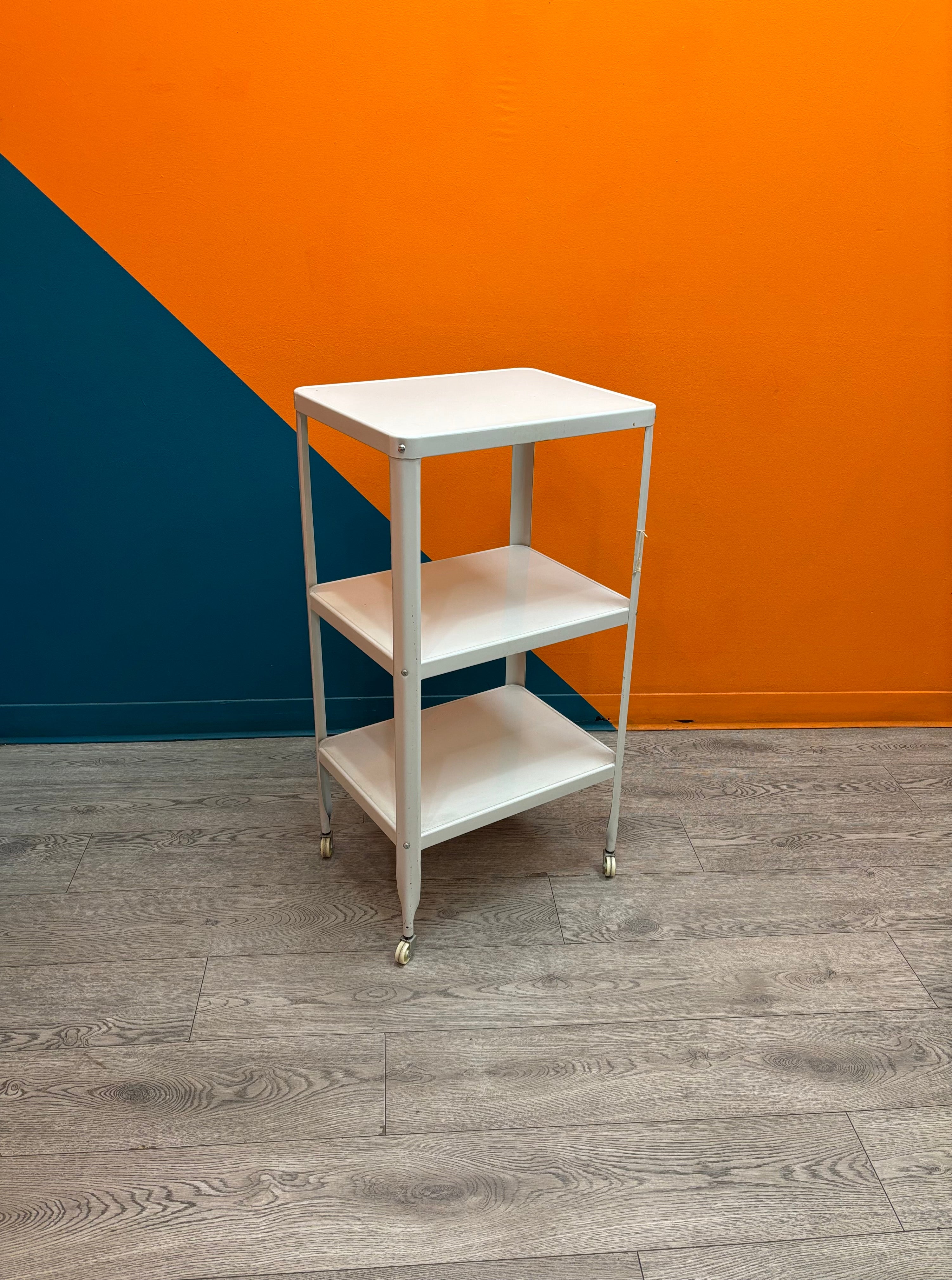 3 Tier Metal Cart on Wheels