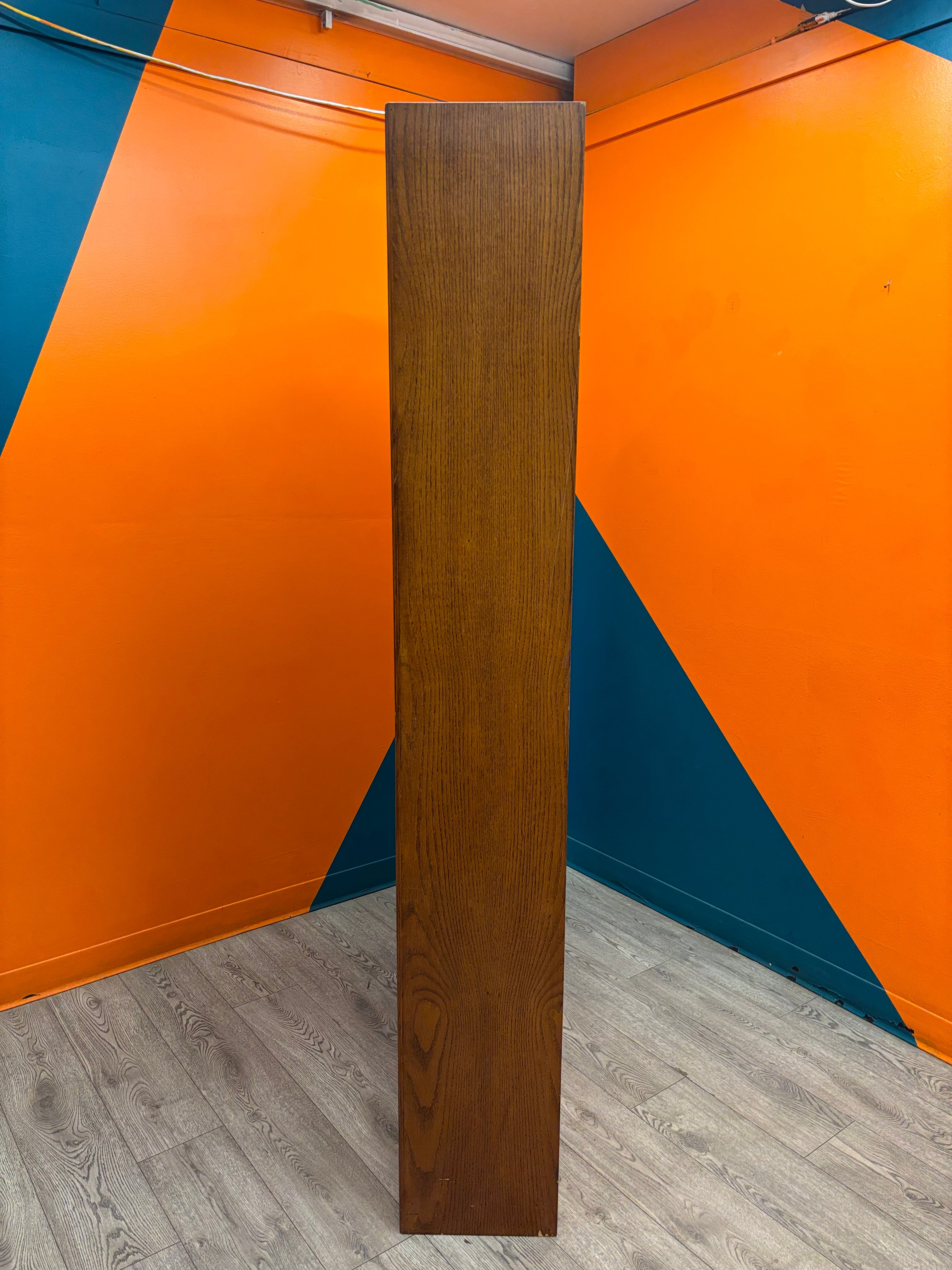 Wood 6 Tier Bookshelf