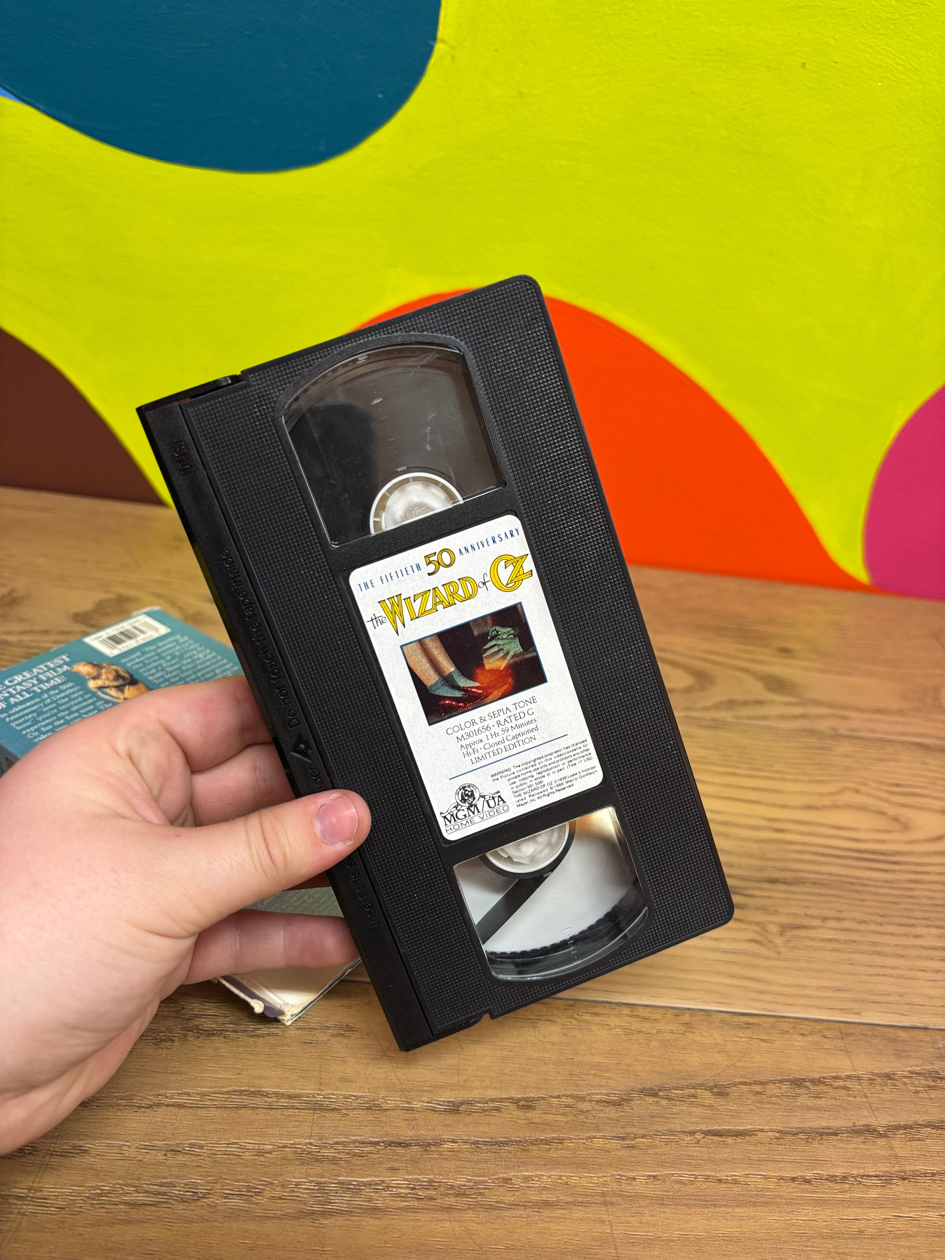 Wizard of Oz 50th Anniversary VHS