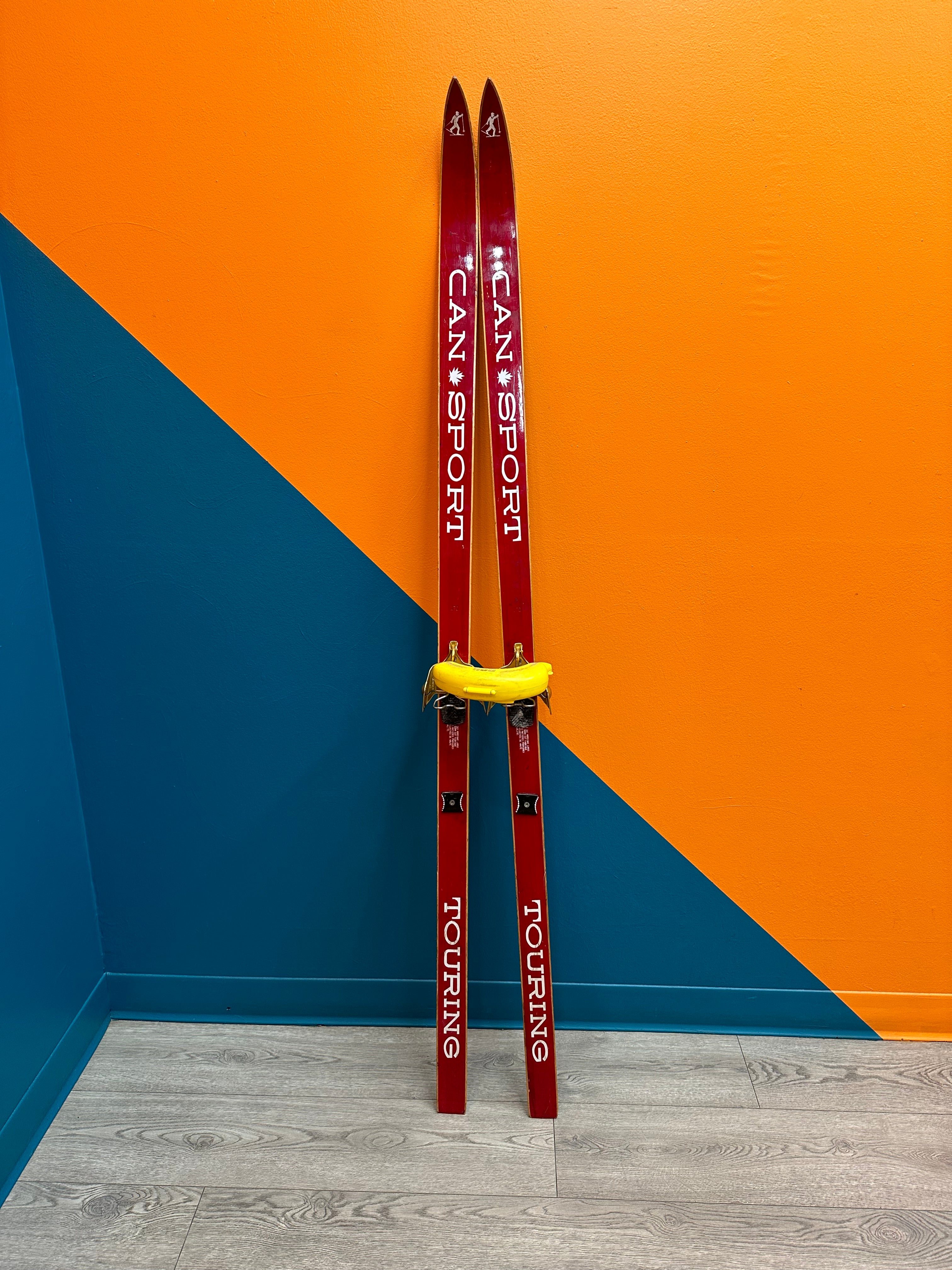 Wooden Cansport Ski's