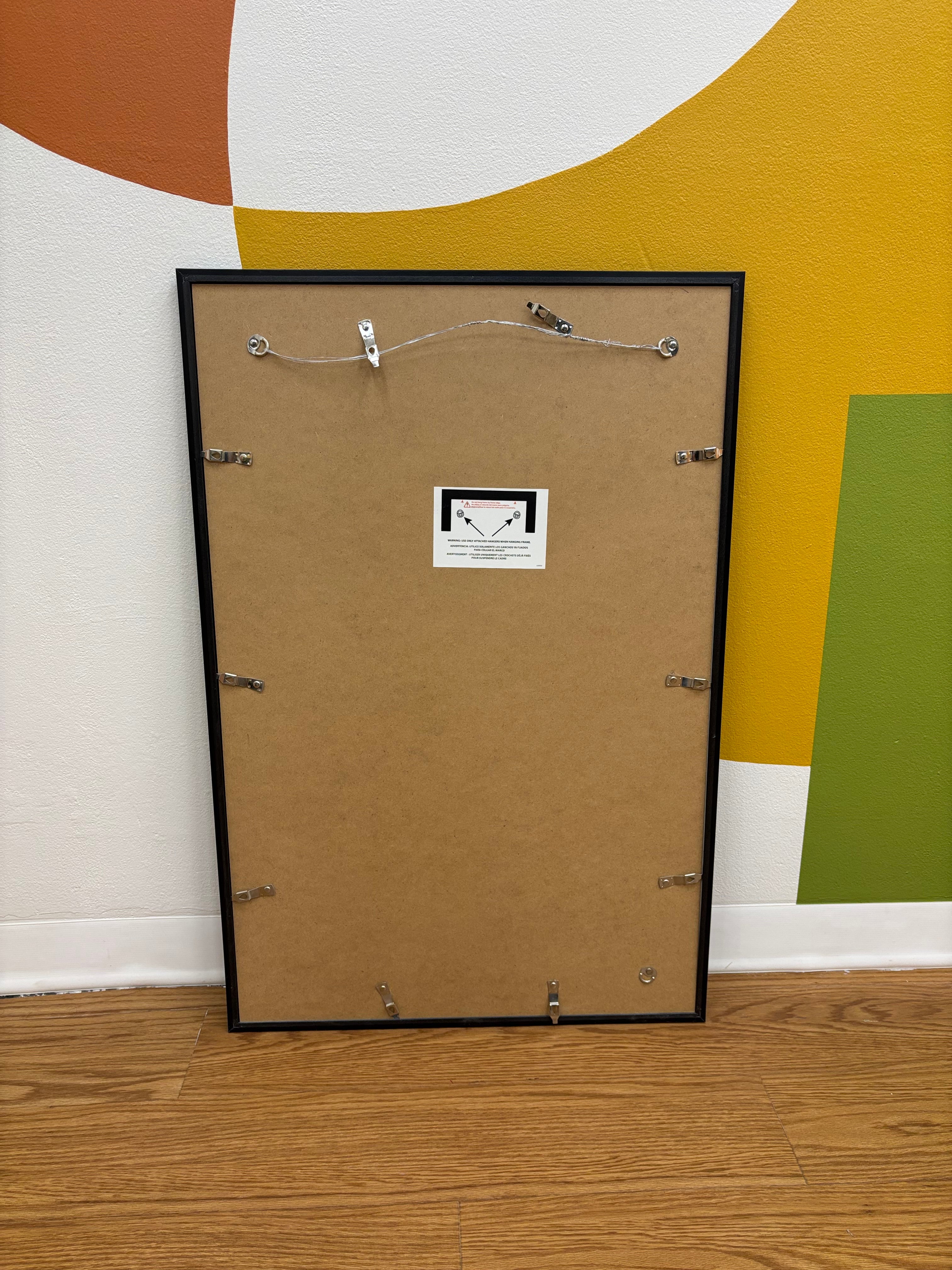 Framed Lady Gaga Born This Way Poster