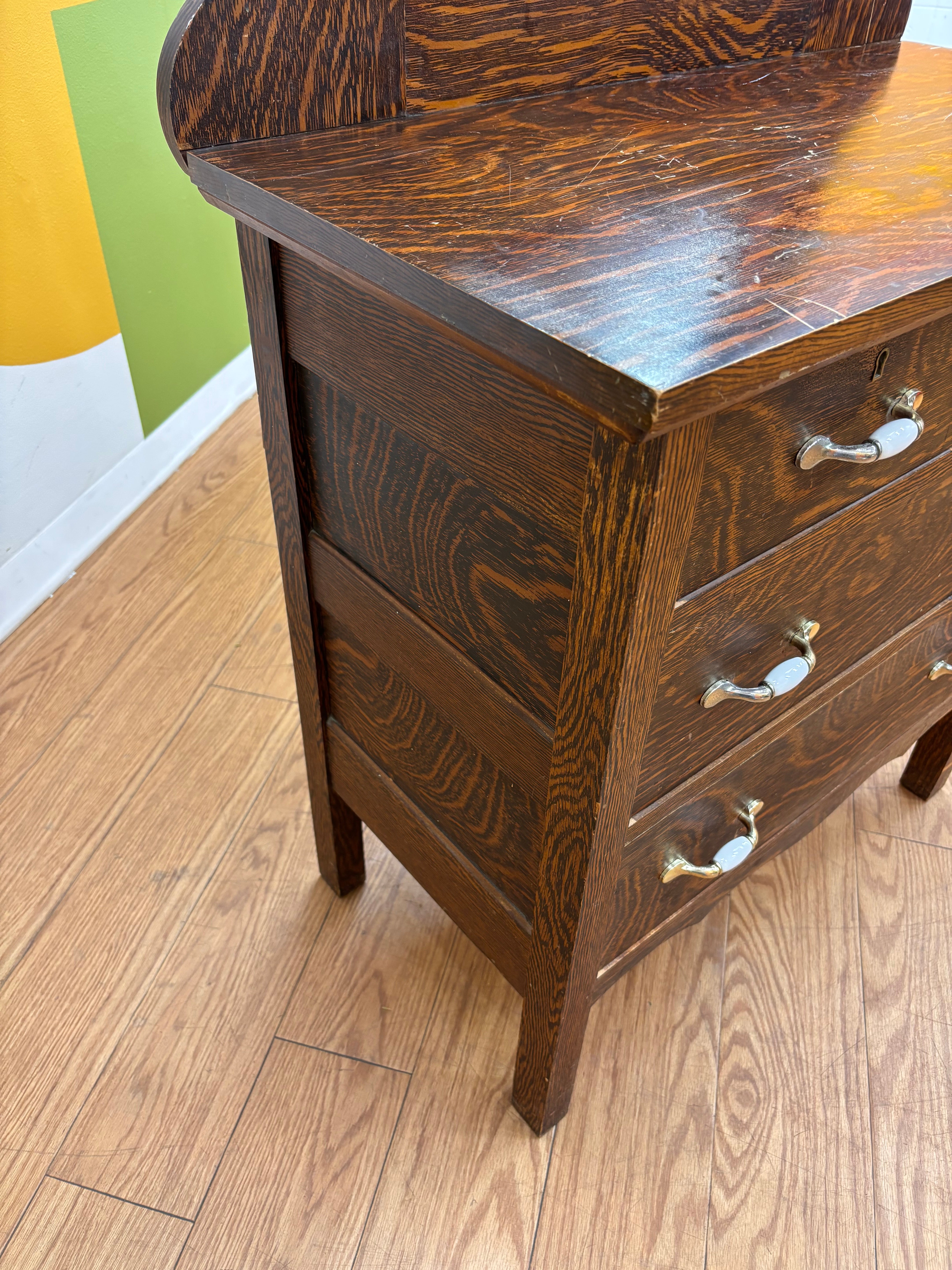 Wood Vanity Dresser