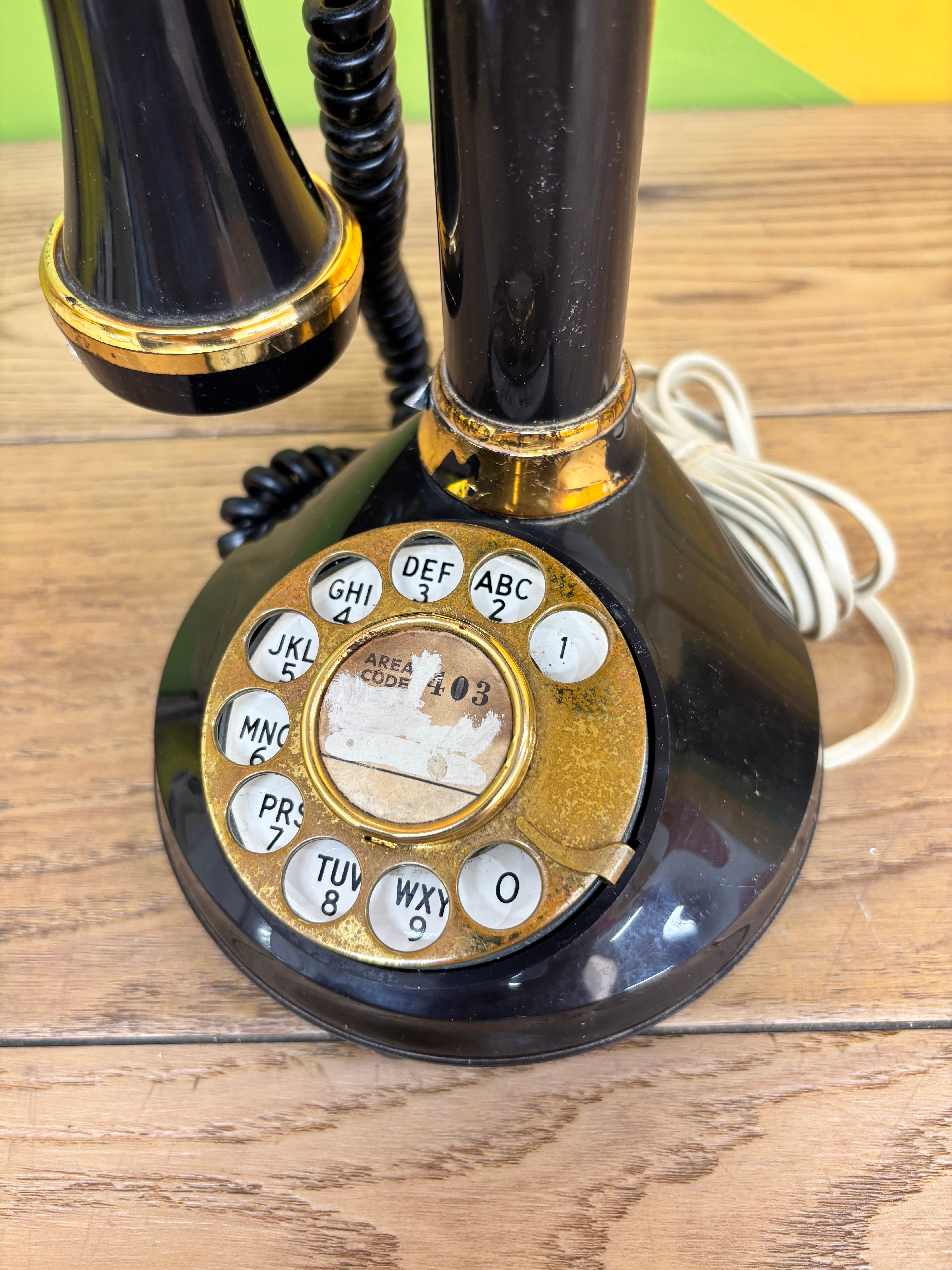 Deco-Tel Candlestick Telephone