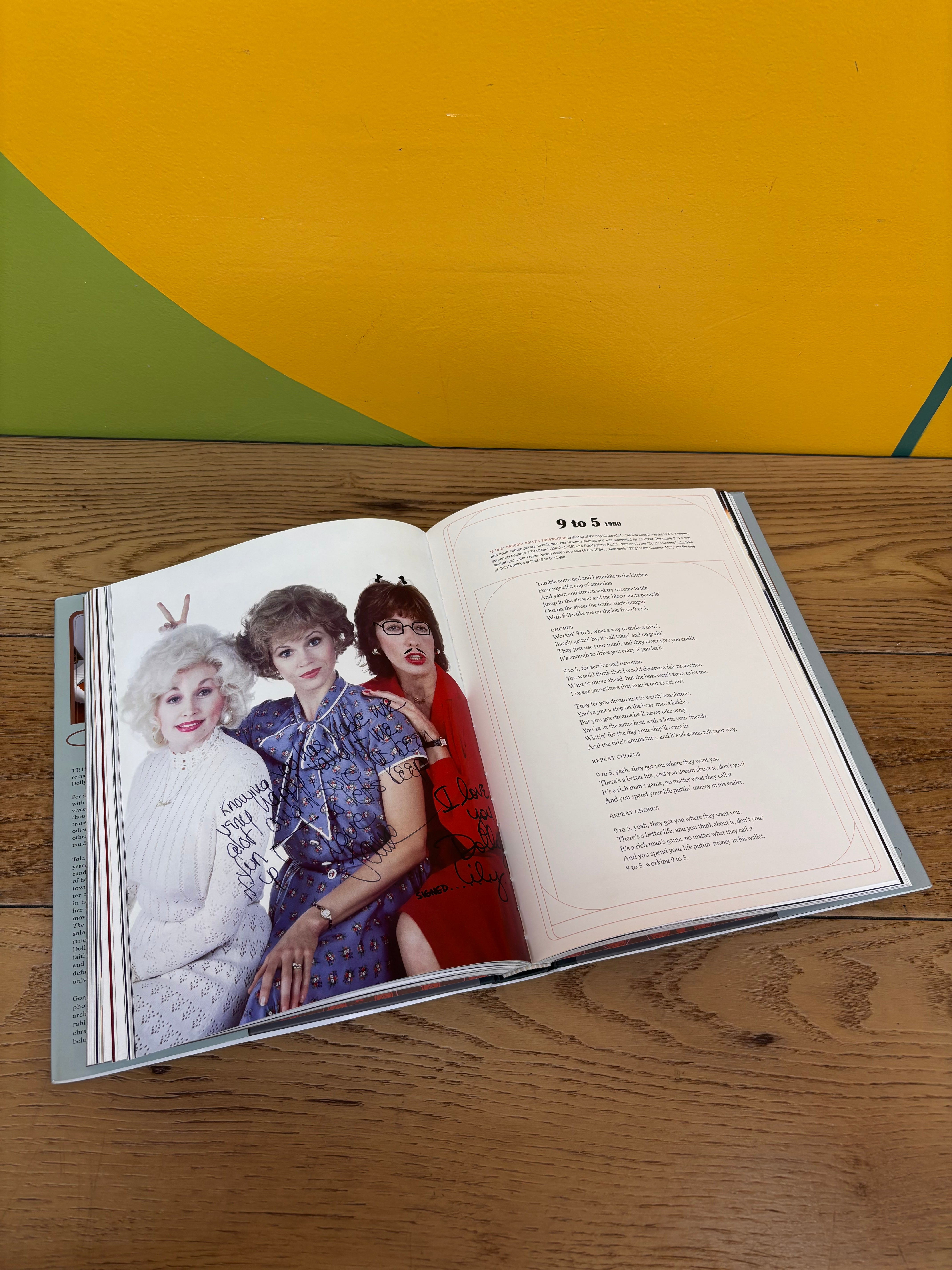 Dolly Parton, Songteller: My Life in Lyrics Hardcover Book