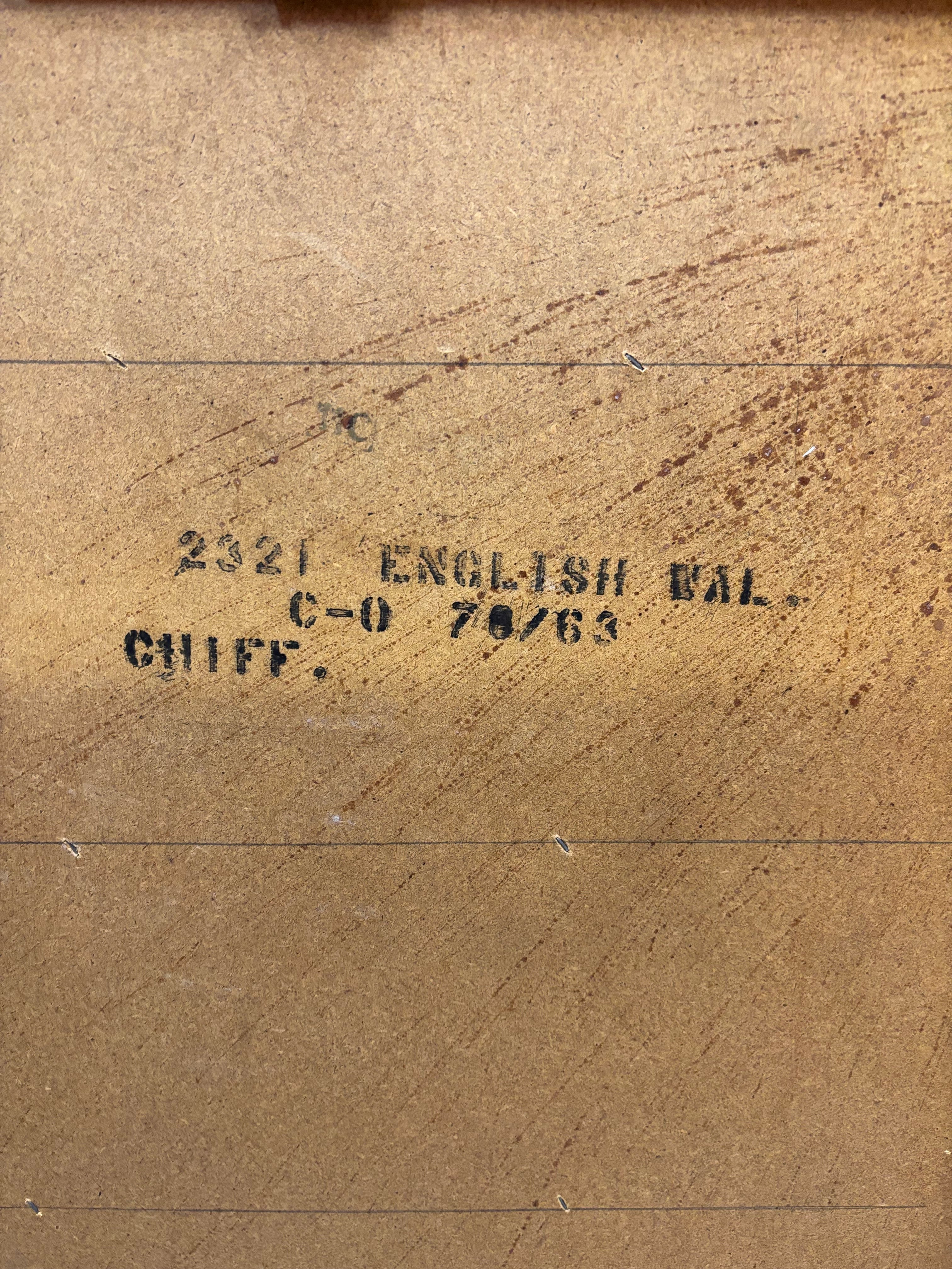 Wood 4 Drawer Dresser (J.W Kilgour & Bro.)