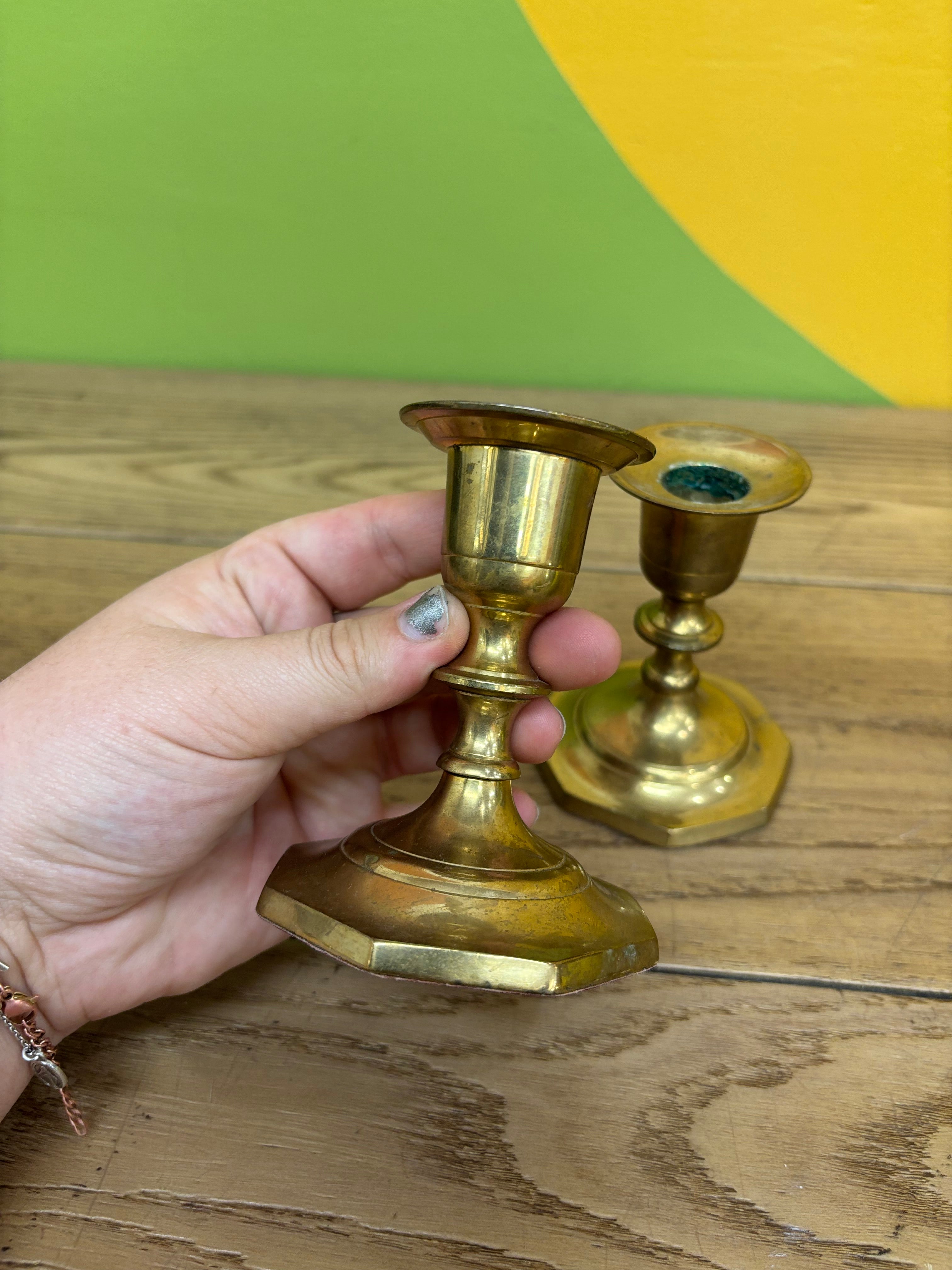 Brass Candle Holders