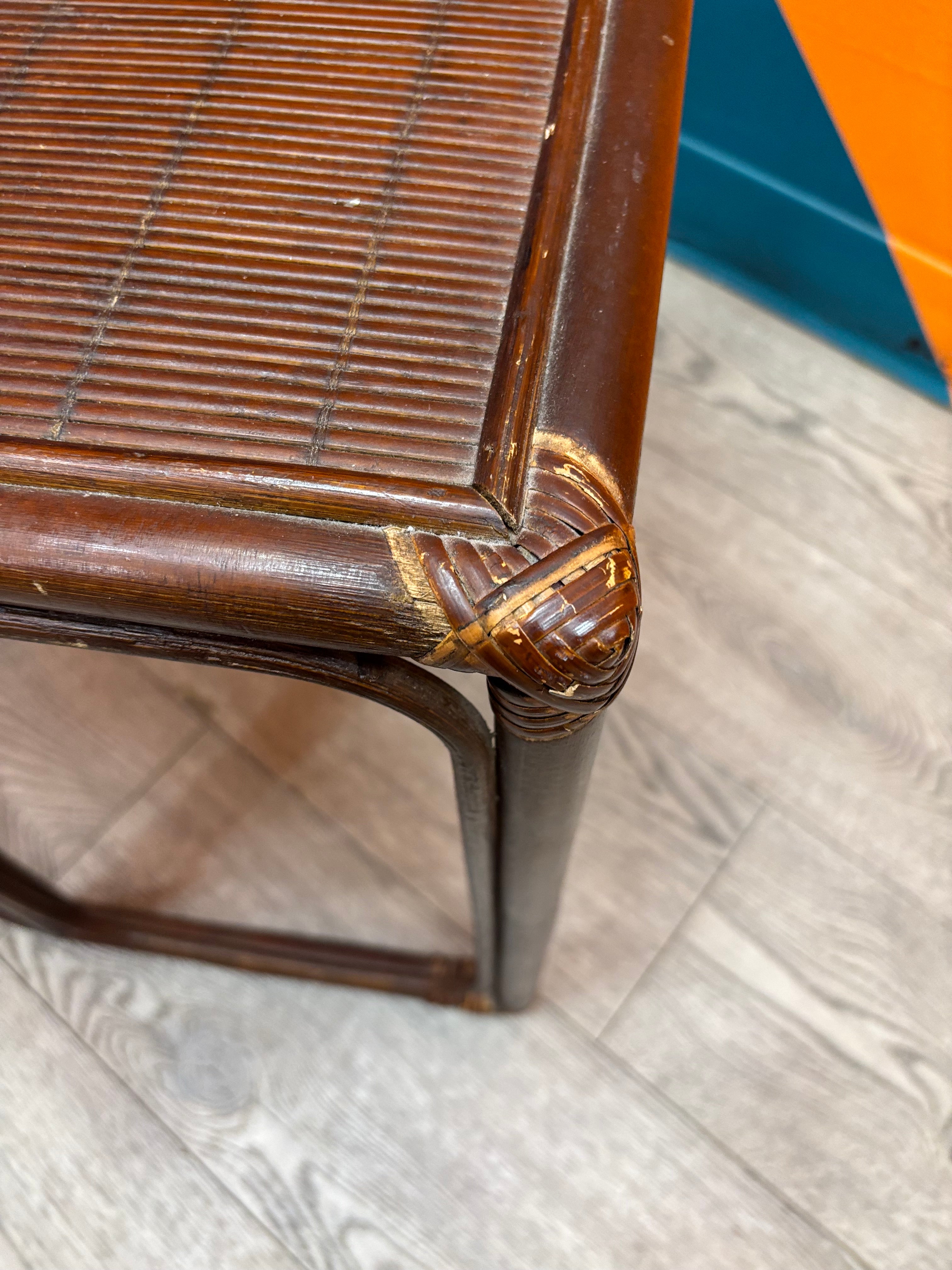 Rattan Side Table