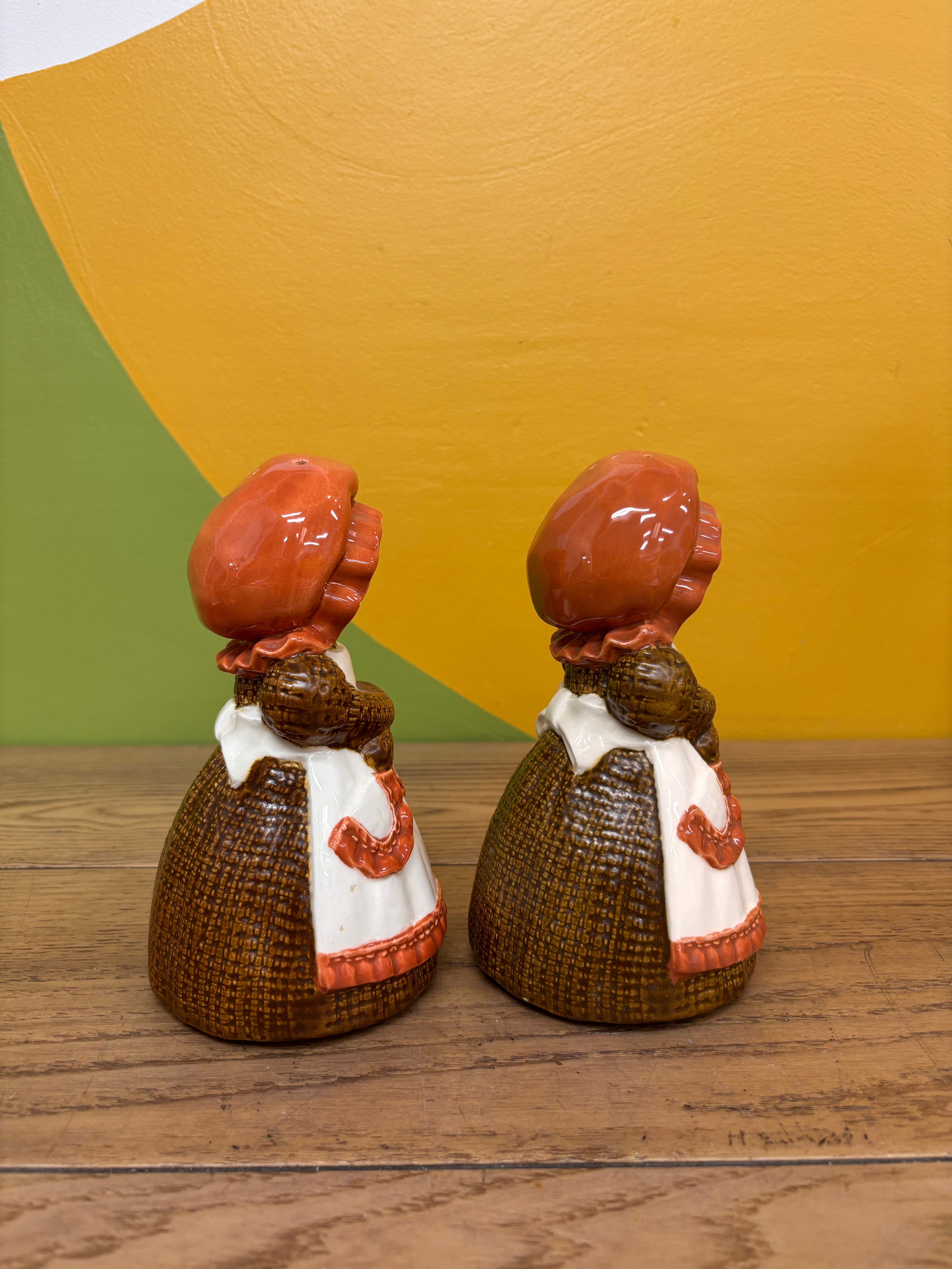 Ceramic Burlap Doll Kitchen Set