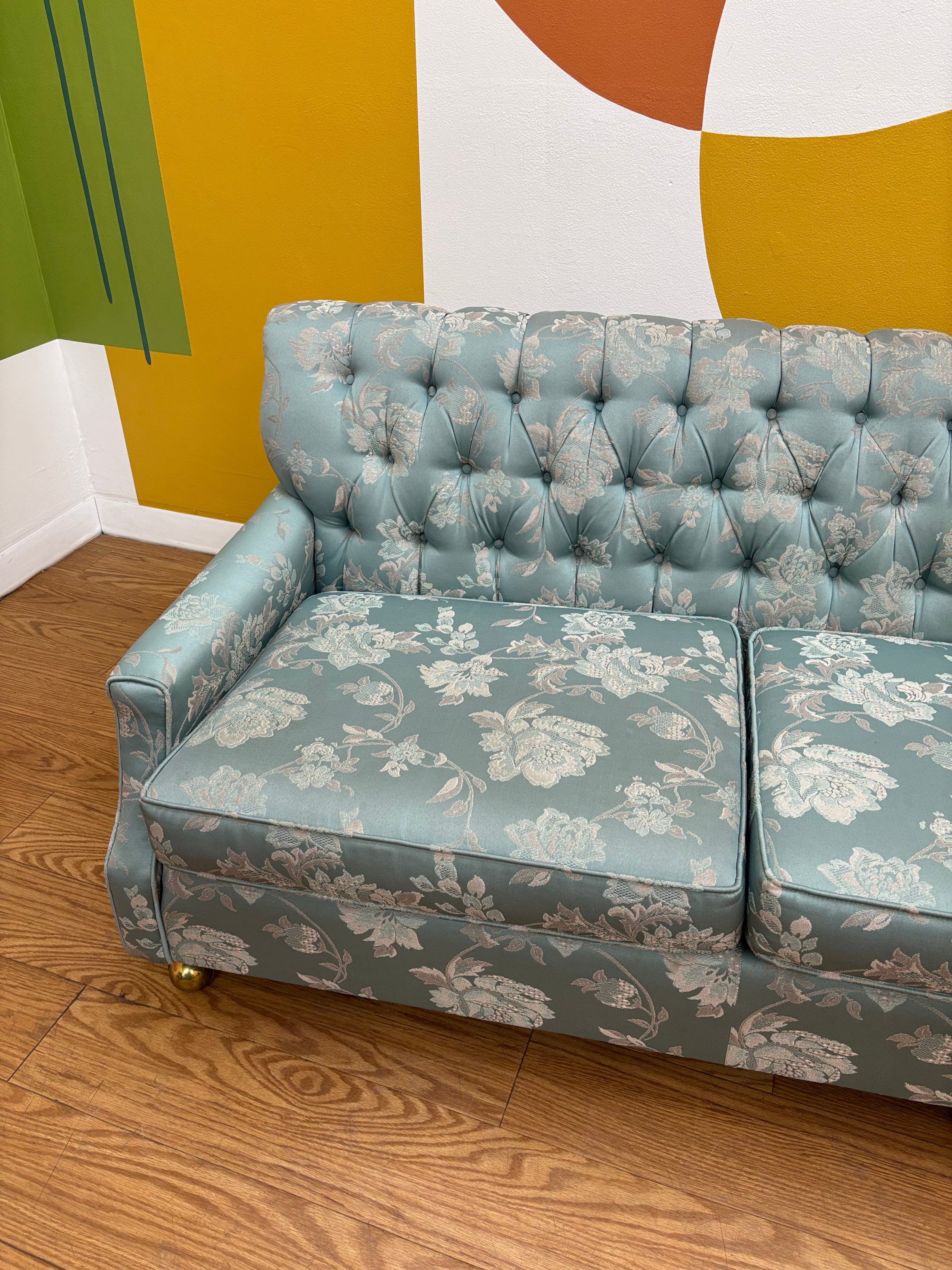 Teal Sofa