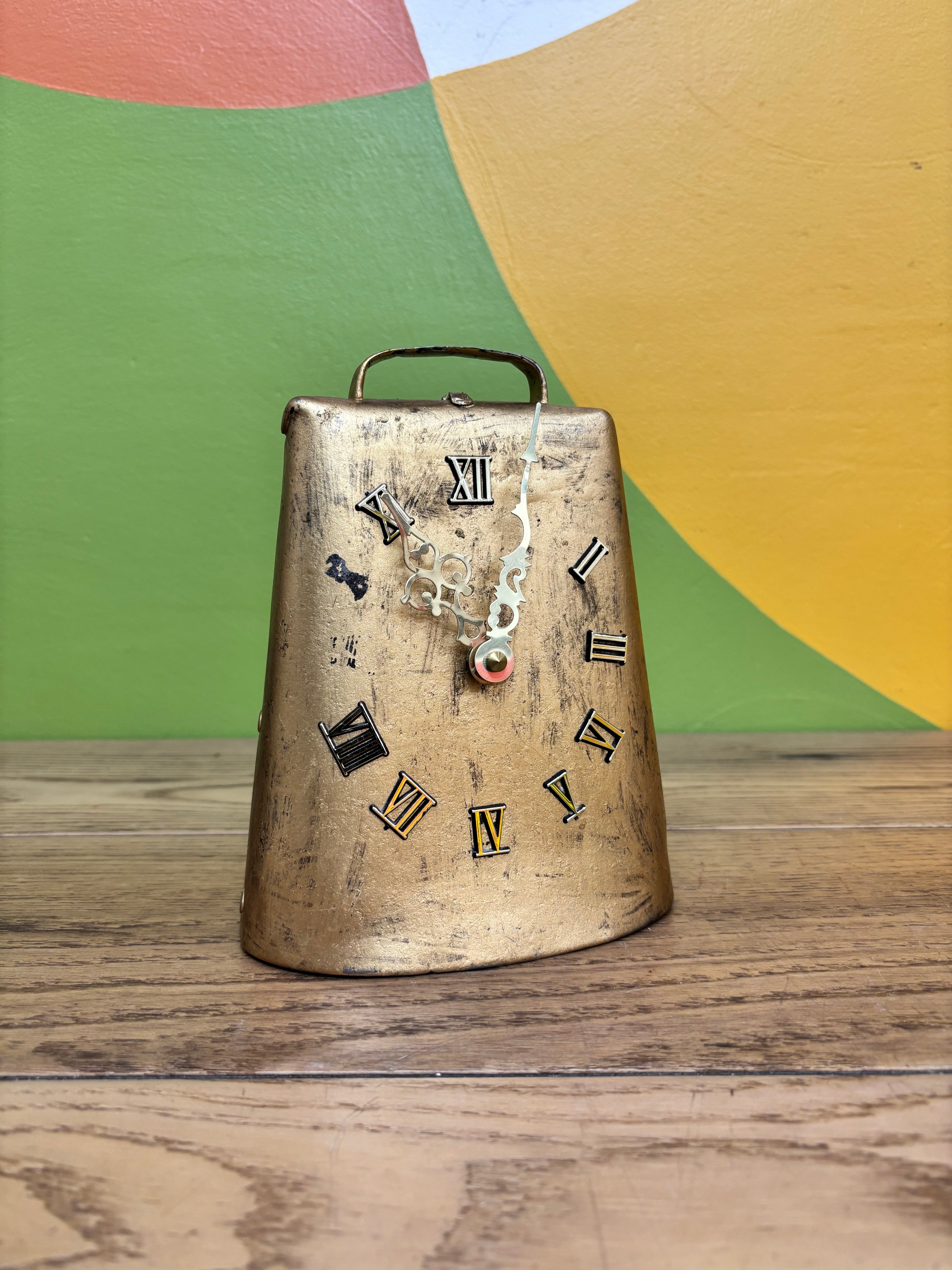 Metal Bell Clock