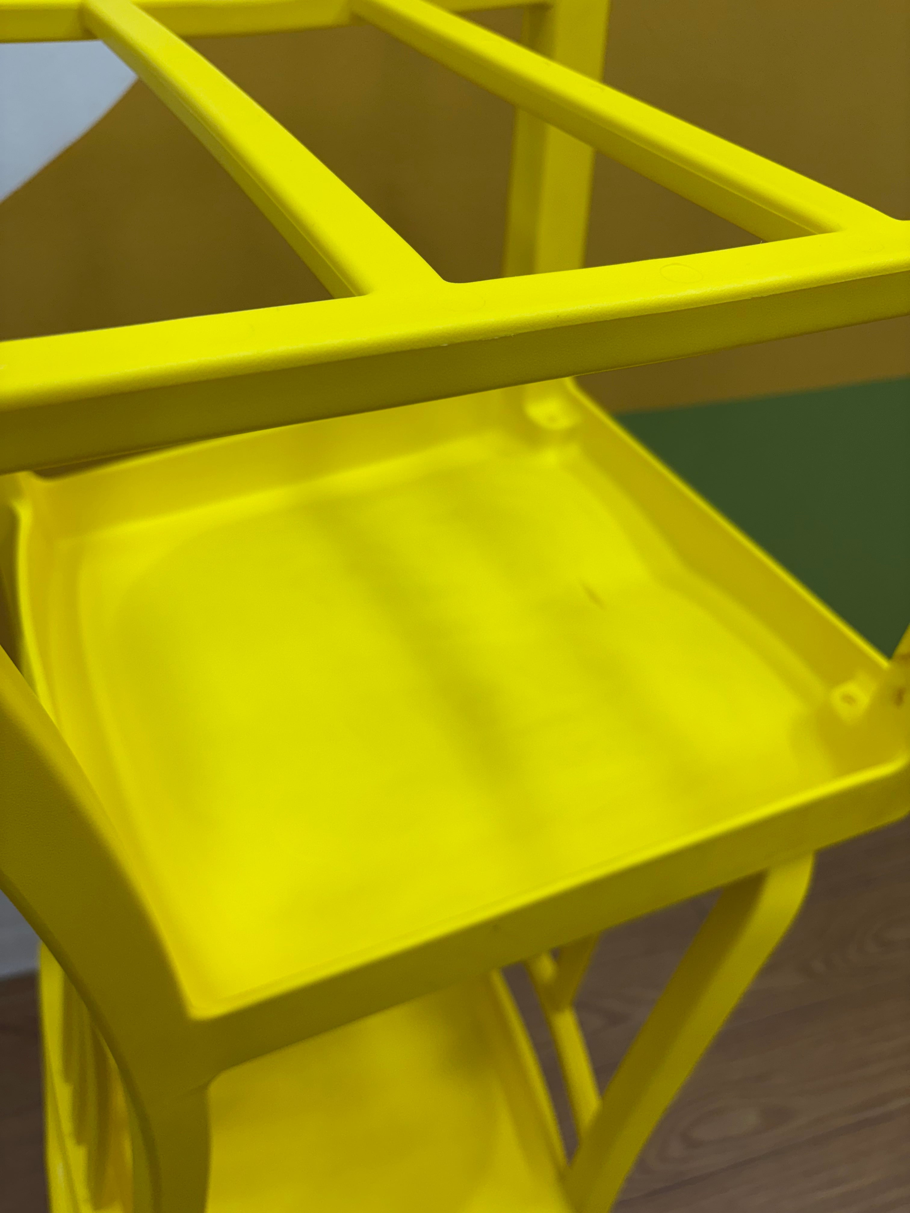 (2) Yellow Chairs