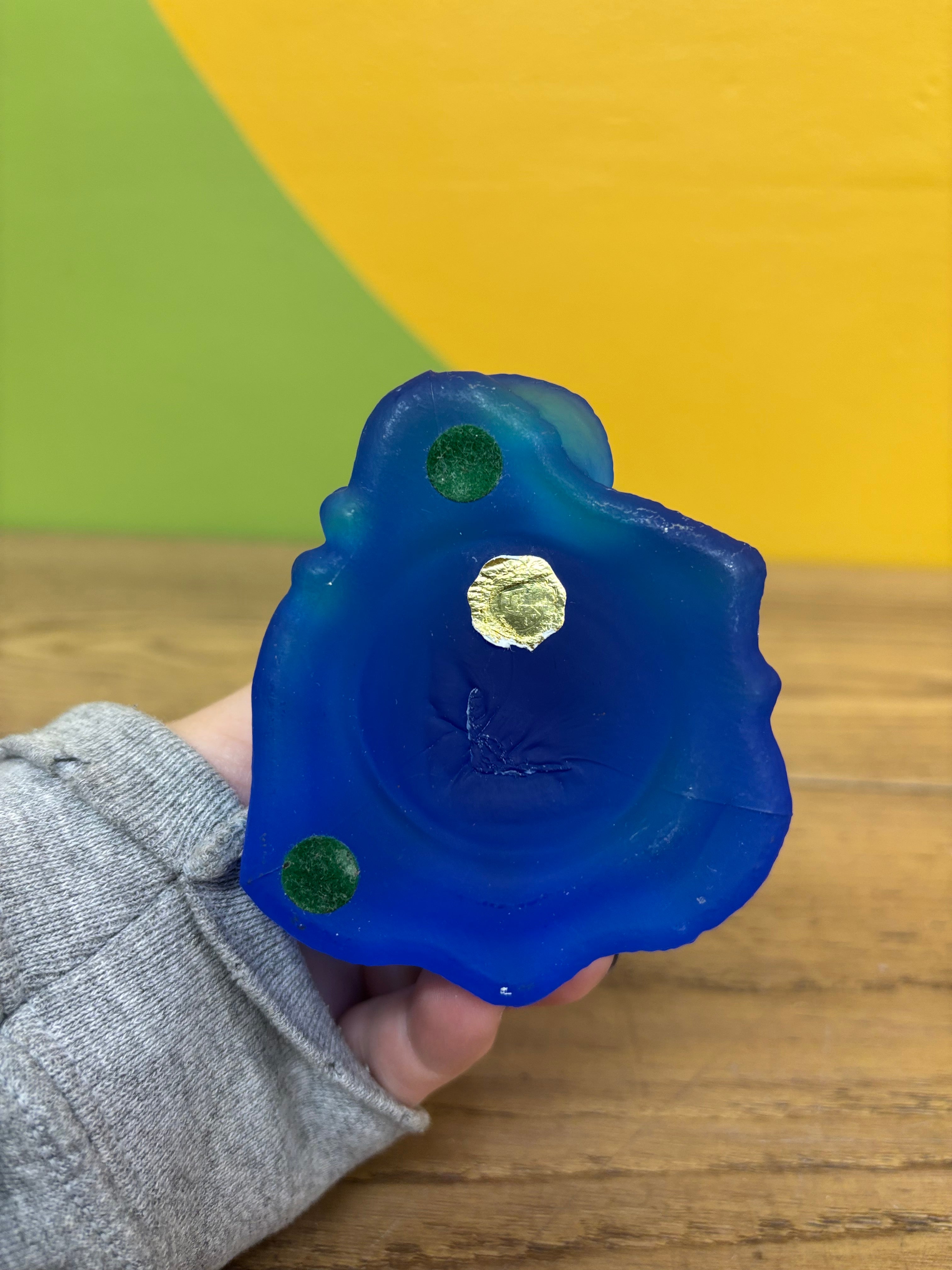 Blue Glass Owl