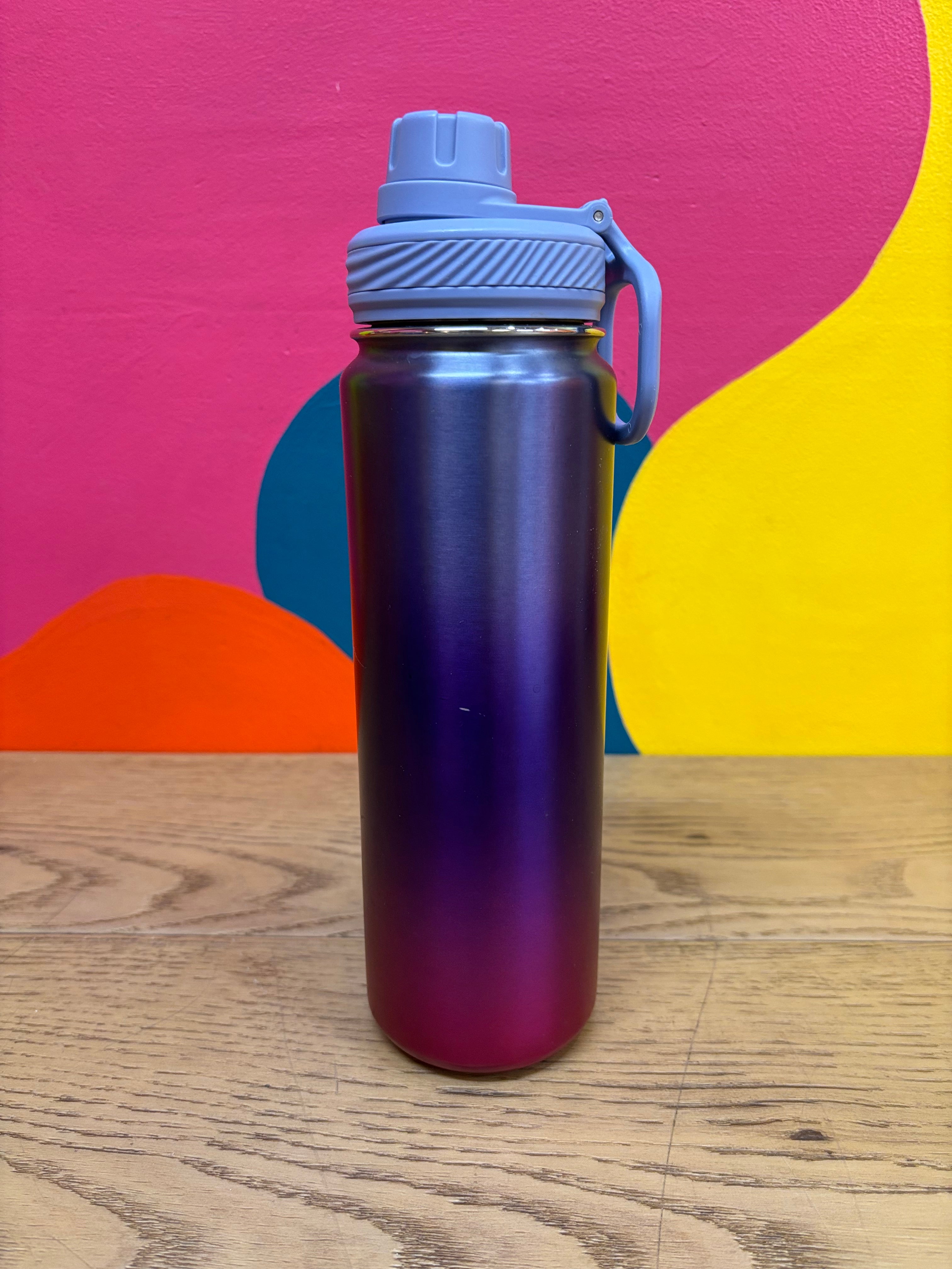 Lululemon Purple and Pink Back to Life Sport Water Bottle (24oz)