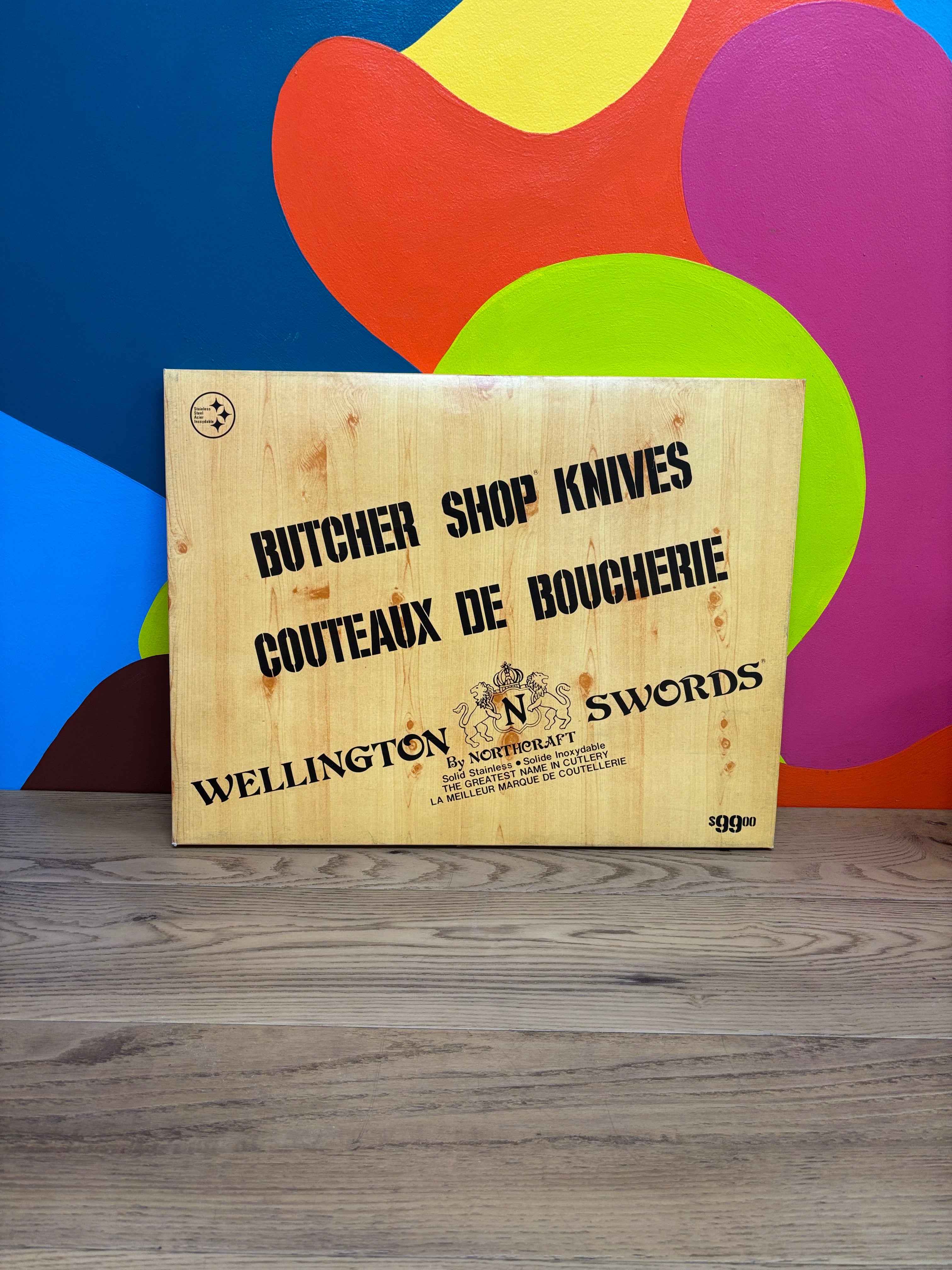 Butcher Shop Knives (2 available)