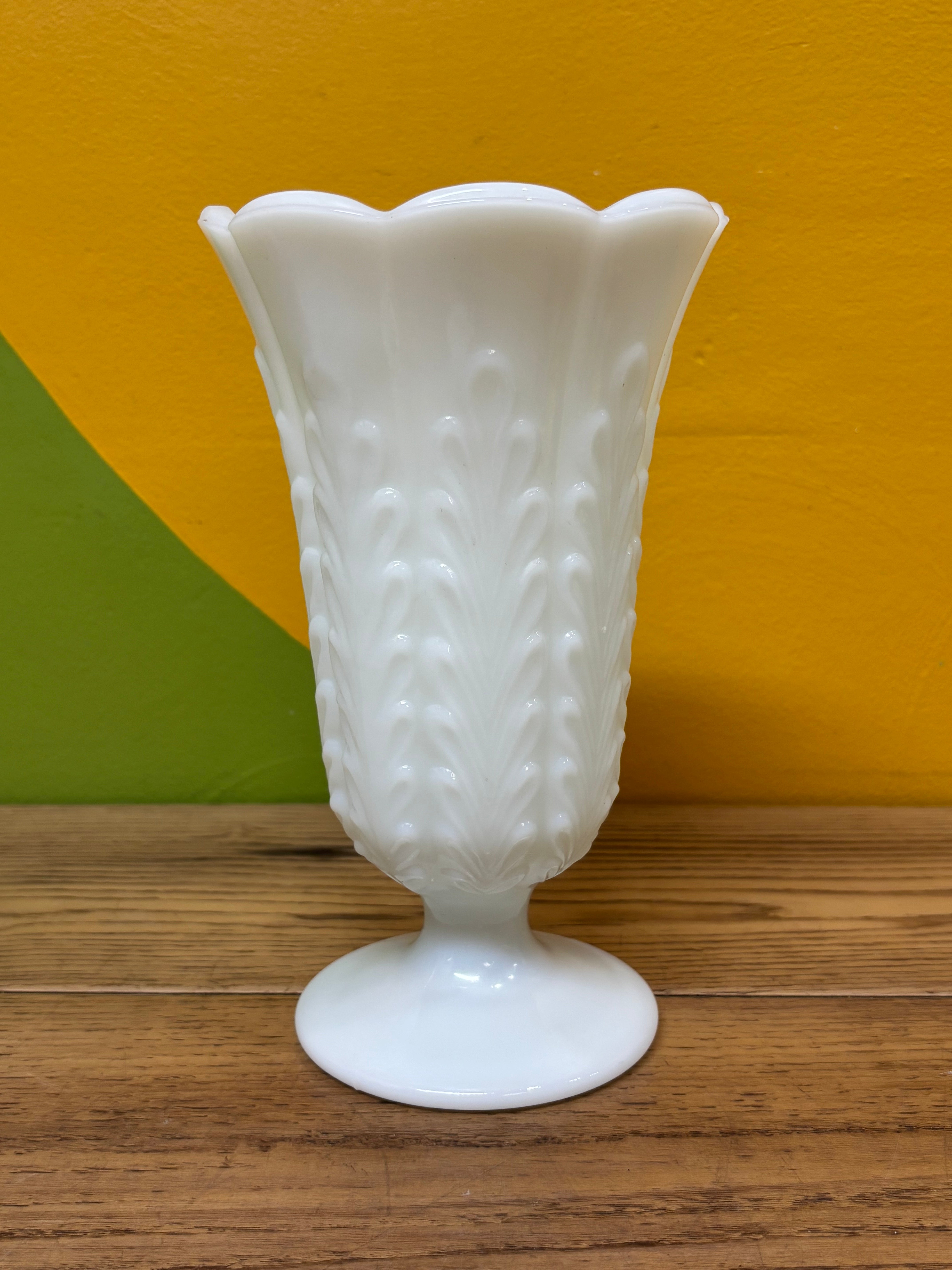 Milk Glass Vase