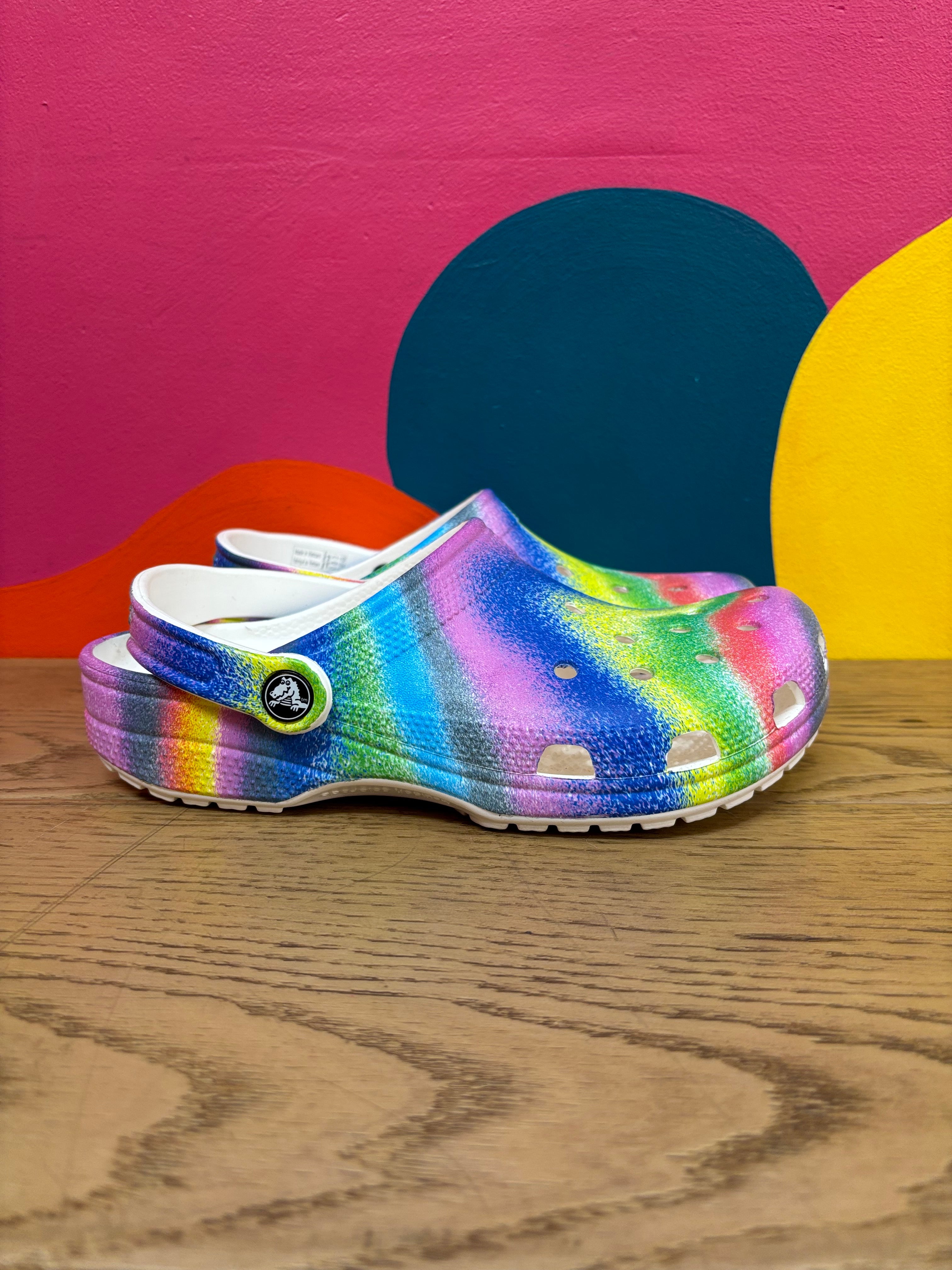Spray Dye Clog Crocs (M6/W8)
