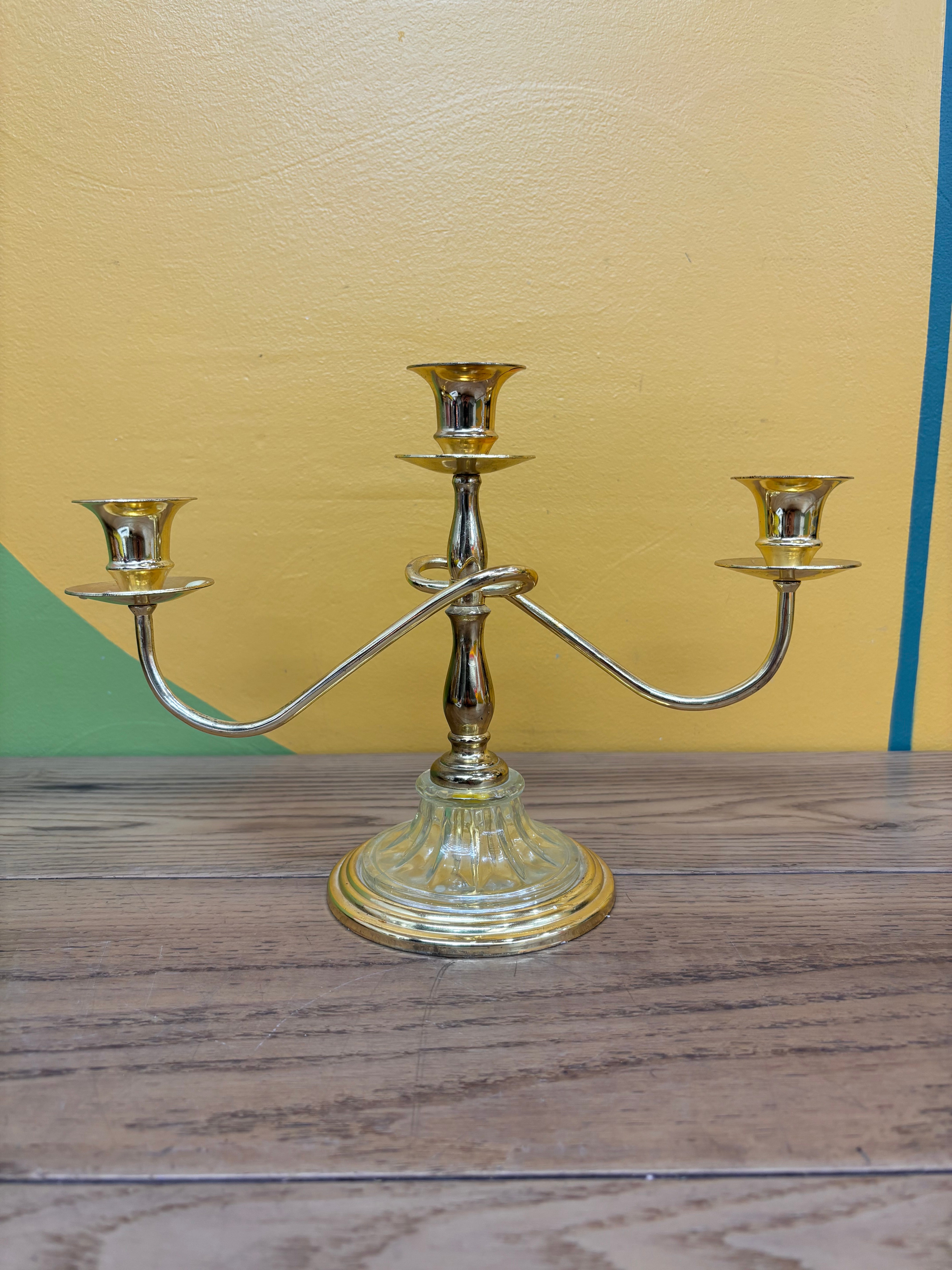 3-Arm Candle Holder