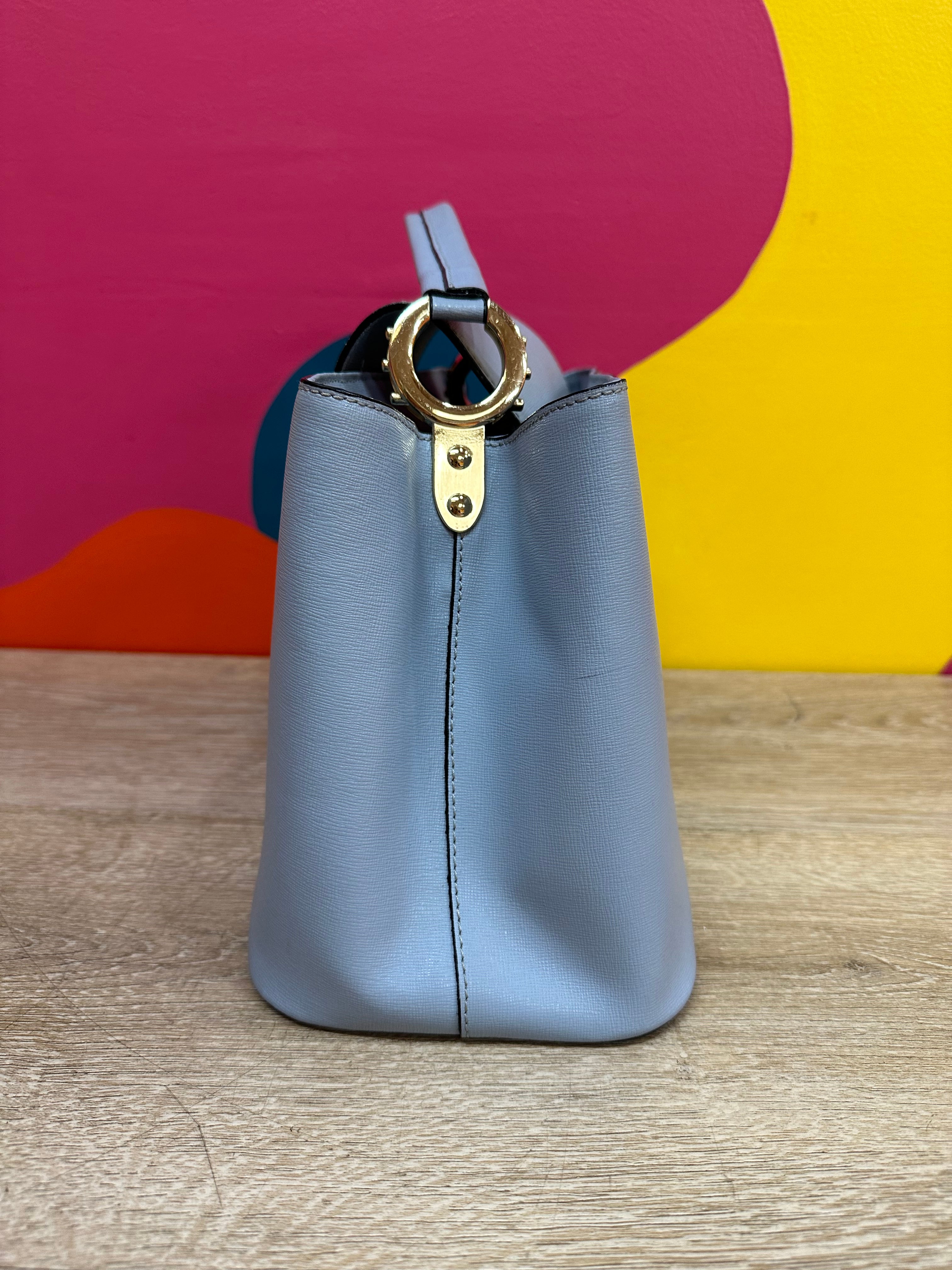 Vera Pelle Top Handle Bag